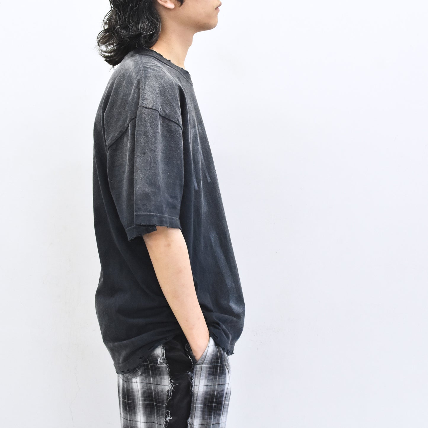 THE JEAN PIERRE / THE tee - FADE BLK