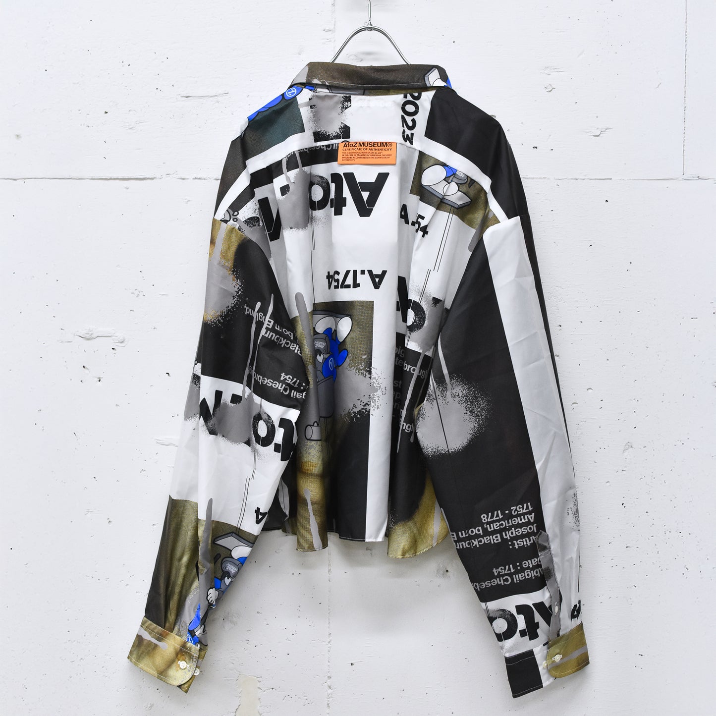 BODYSONG. / FAMOUS PAINTING SHIRTS/ATOZ - WHITE