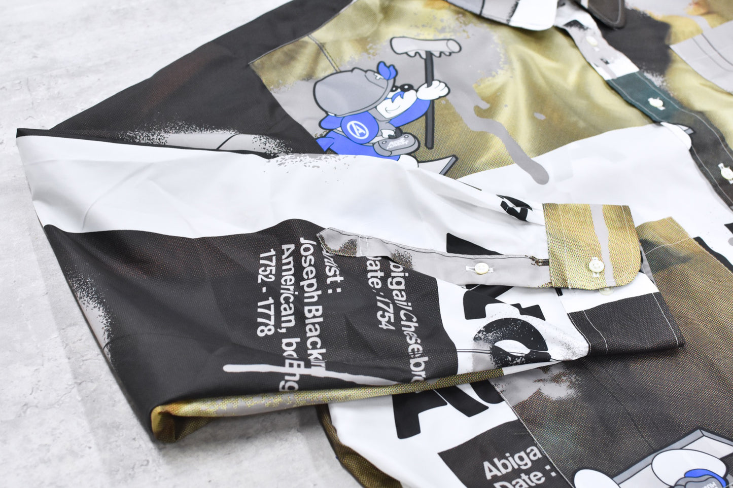 BODYSONG. / FAMOUS PAINTING SHIRTS/ATOZ - WHITE