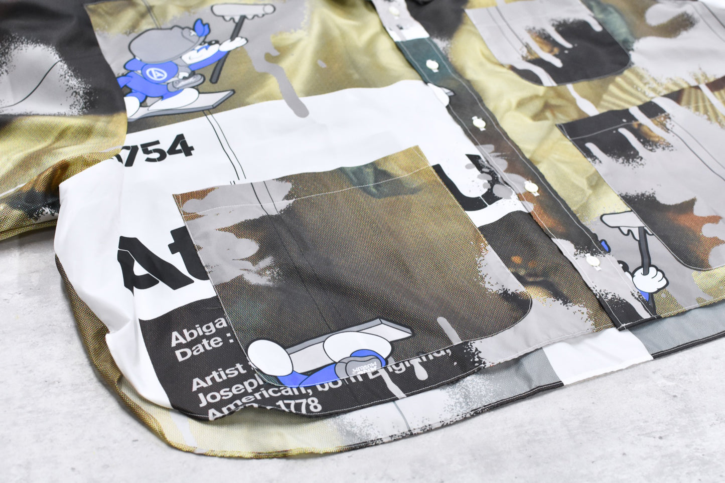BODYSONG. / FAMOUS PAINTING SHIRTS/ATOZ - WHITE