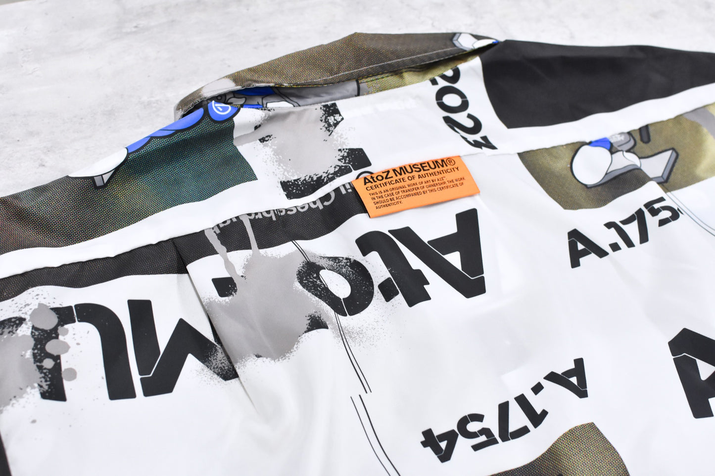 BODYSONG. / FAMOUS PAINTING SHIRTS/ATOZ - WHITE