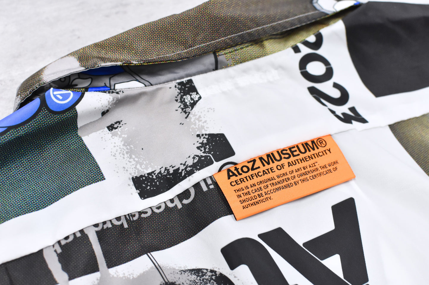 BODYSONG. / FAMOUS PAINTING SHIRTS/ATOZ - WHITE