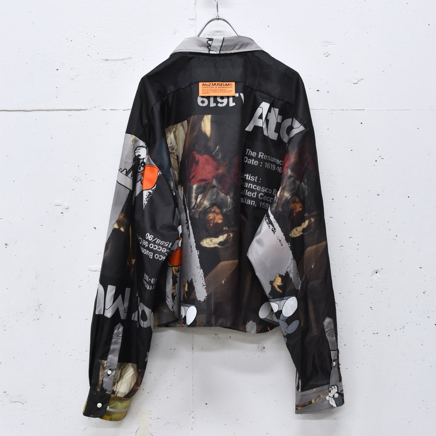 BODYSONG. / FAMOUS PAINTING SHIRTS/ATOZ - BLACK
