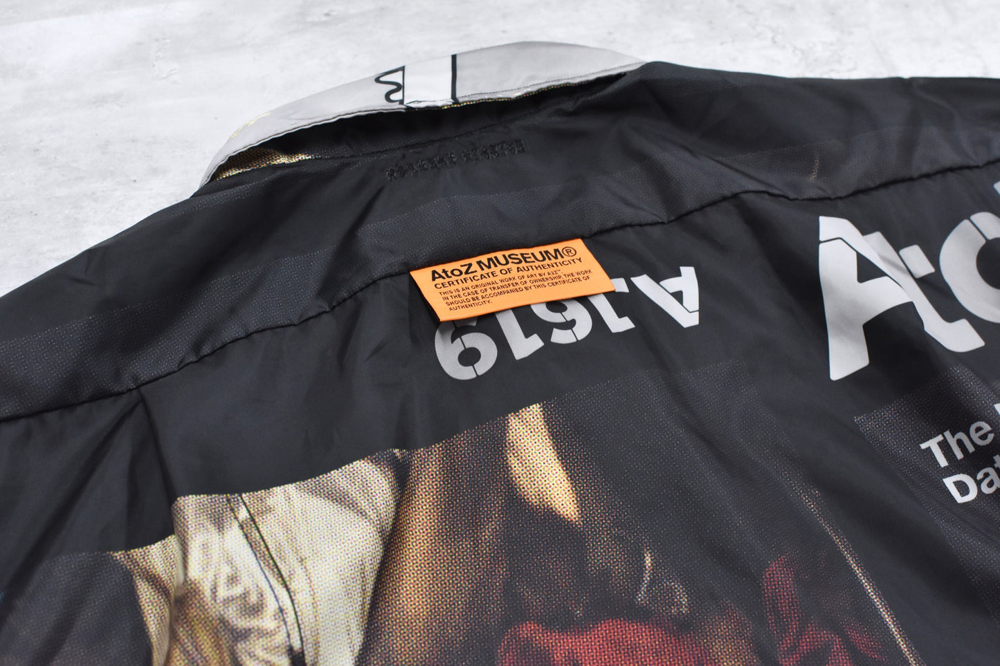 BODYSONG. / FAMOUS PAINTING SHIRTS/ATOZ - BLACK