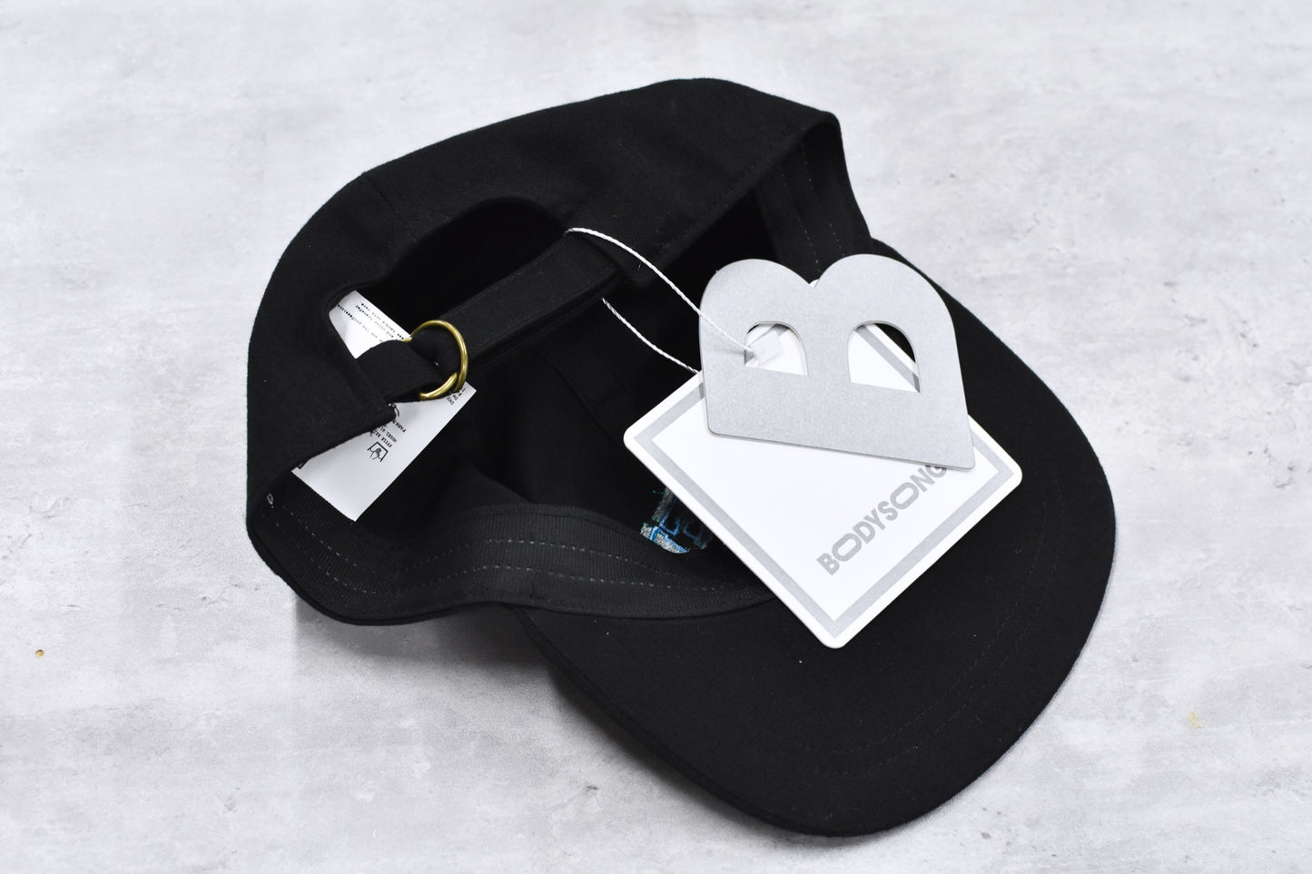 BODYSONG. / GLITCH EMBROIDERY CAP - POWER