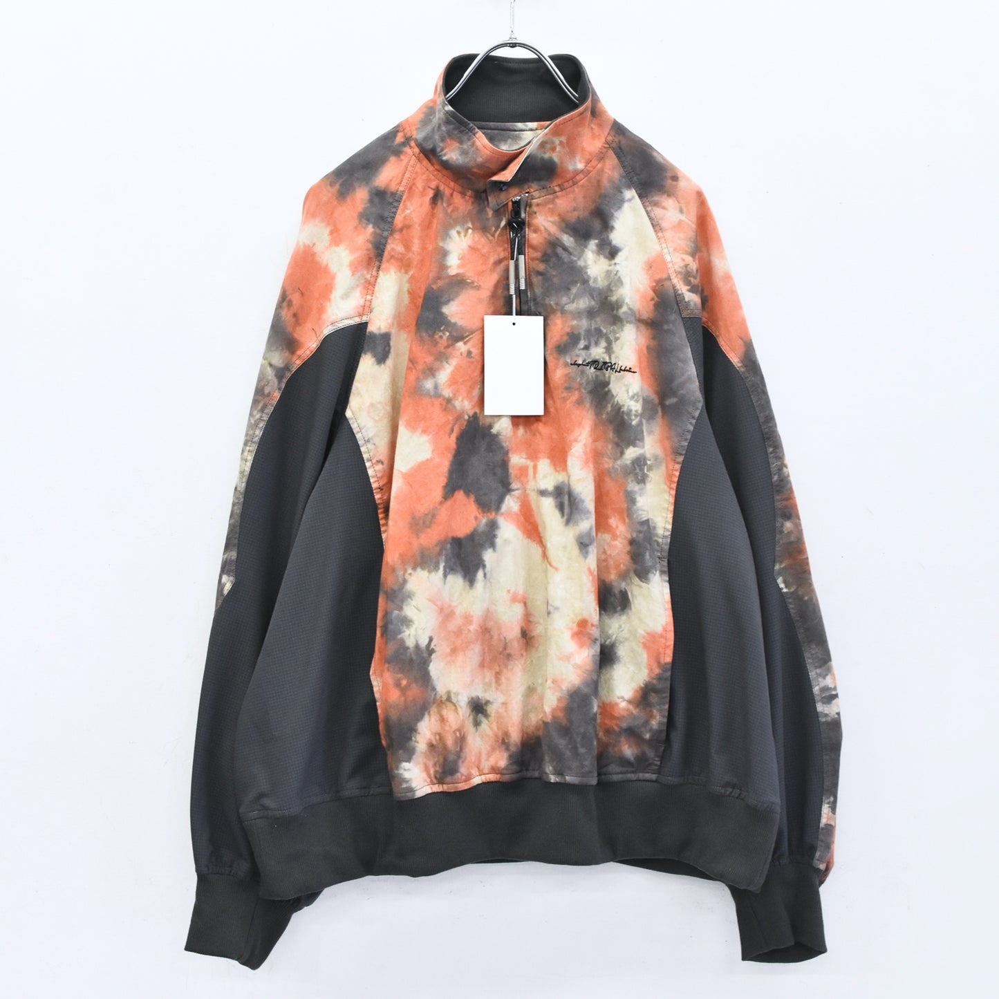 elephant TRIBAL fabrics / Tie-Dye Warming-up Blouson - ORANGE
