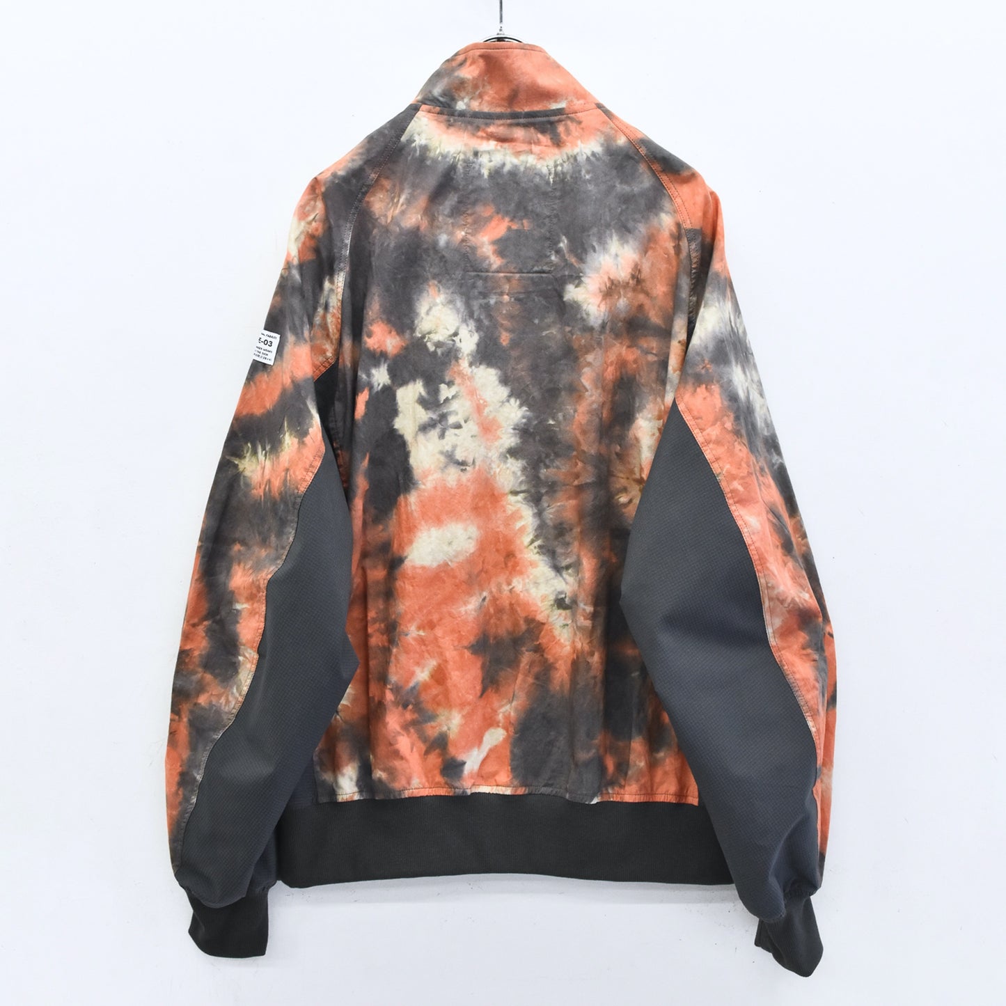 elephant TRIBAL fabrics / Tie-Dye Warming-up Blouson - ORANGE