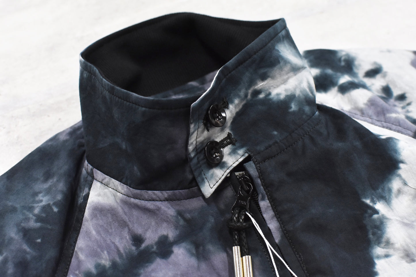 elephant TRIBAL fabrics / Tie-Dye Warming-up Blouson - PURPLE