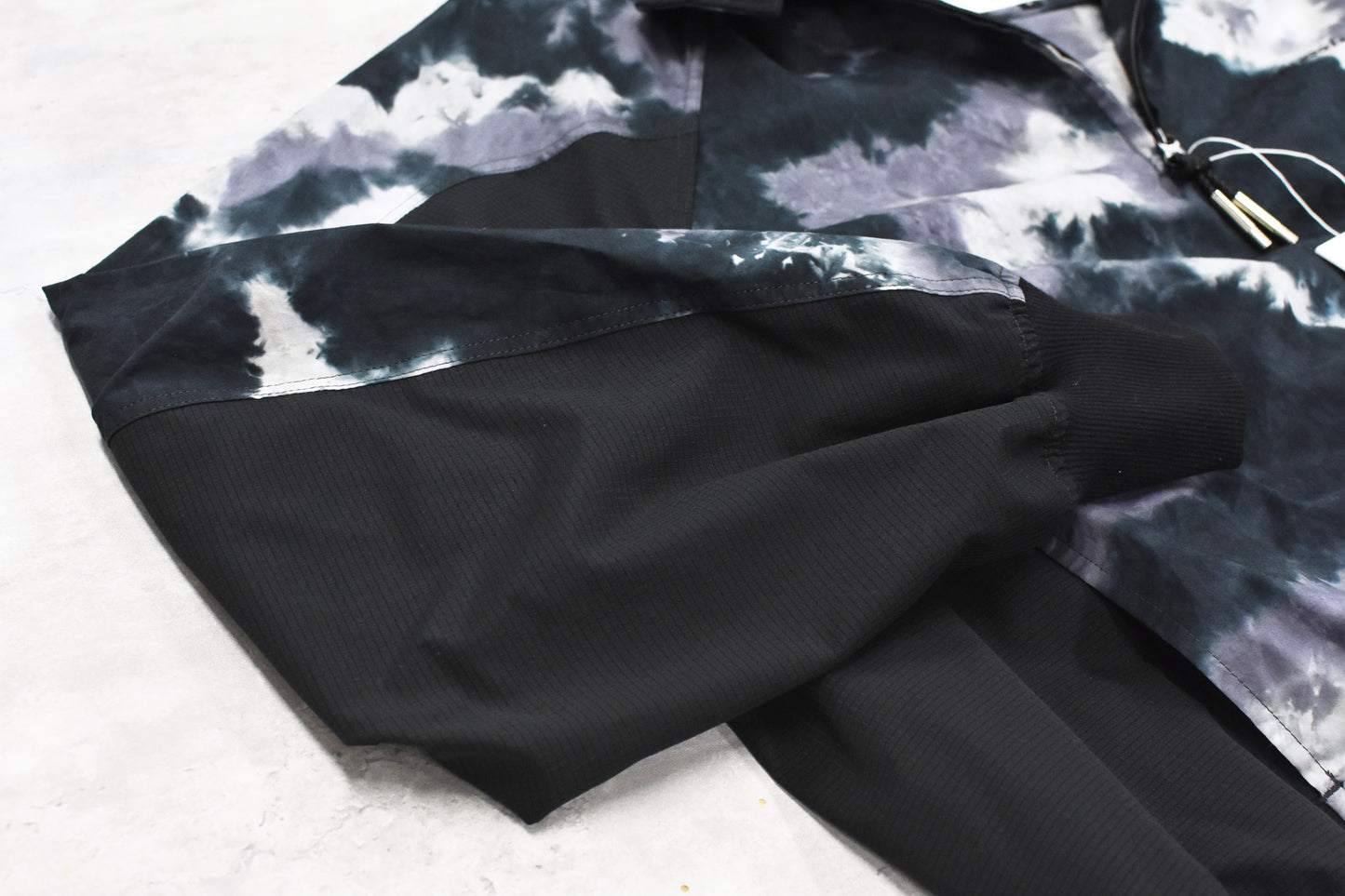 elephant TRIBAL fabrics / Tie-Dye Warming-up Blouson - PURPLE
