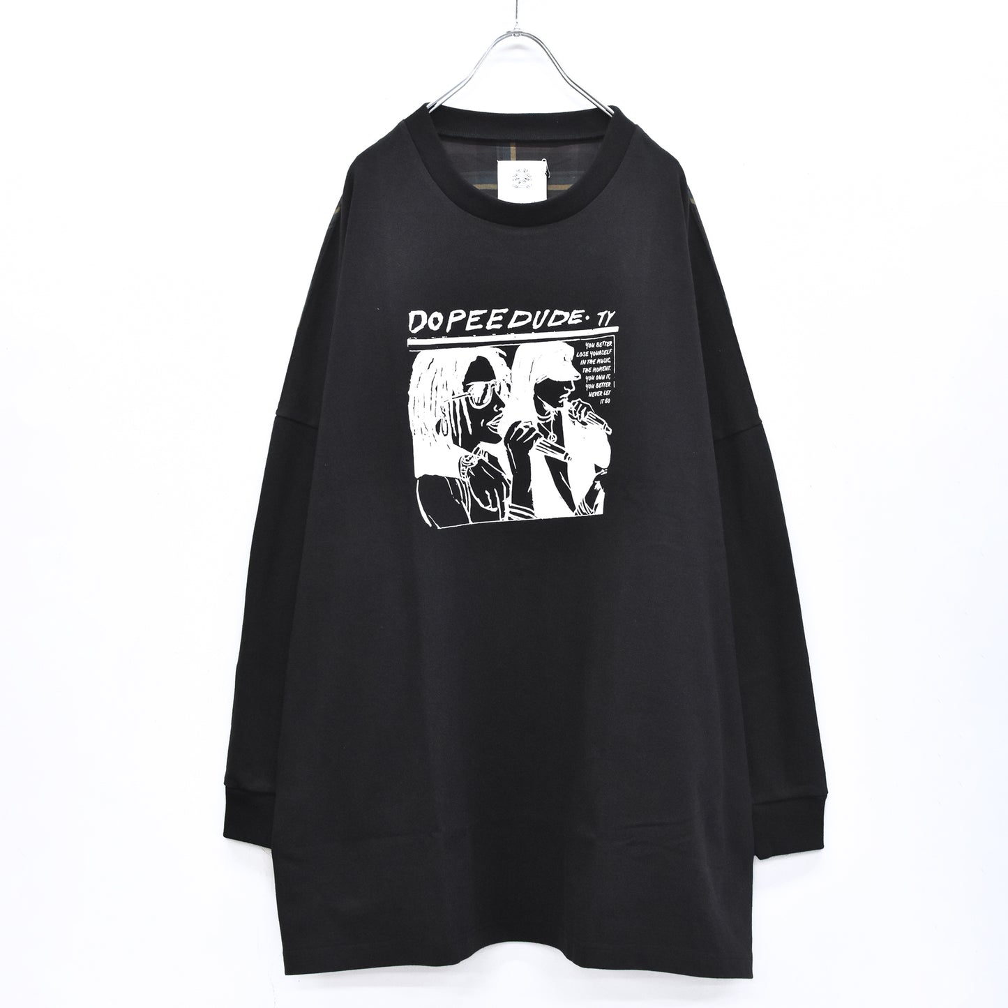STOF / DOPEE DUDE L/S Tee - BLACK