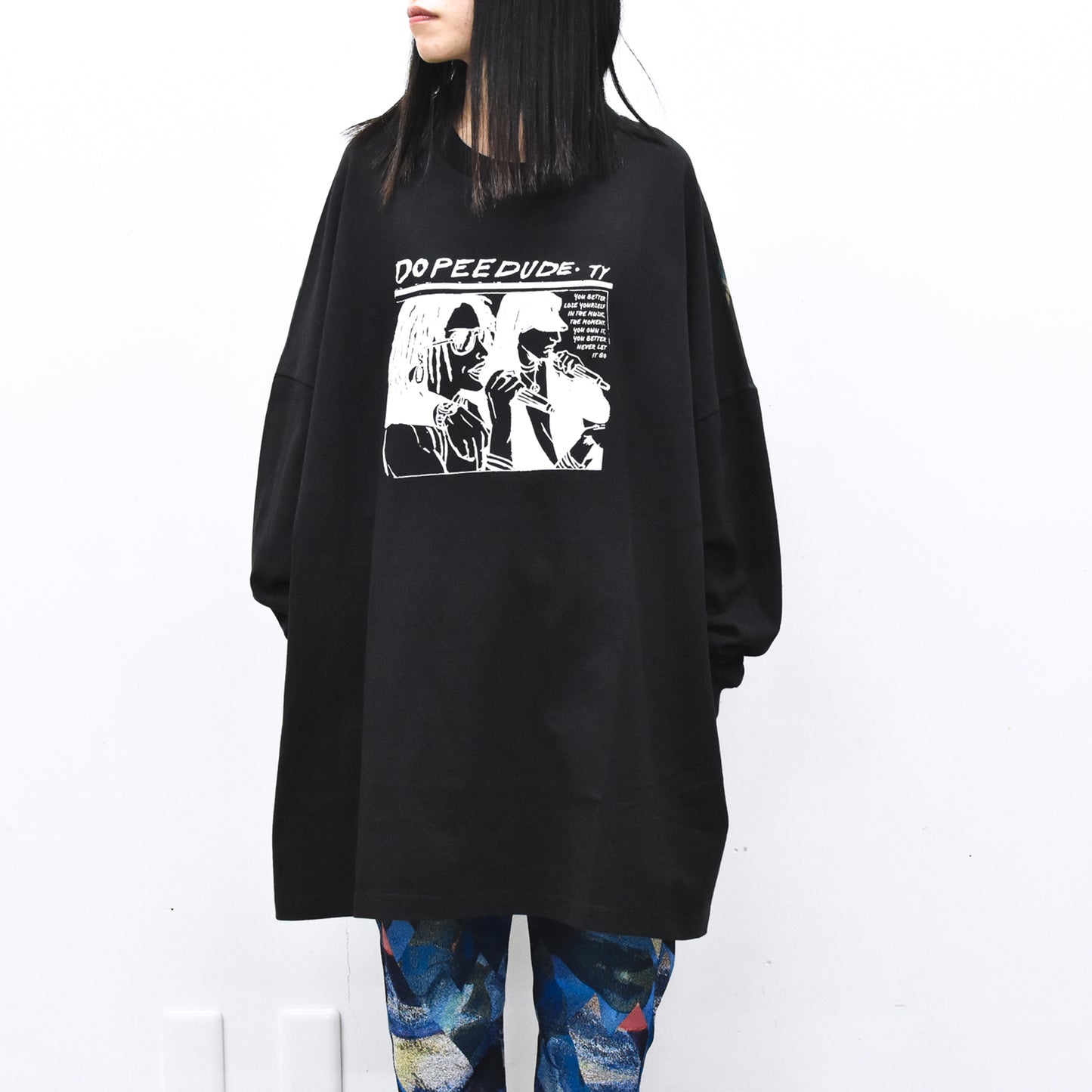 STOF / DOPEE DUDE L/S Tee - BLACK