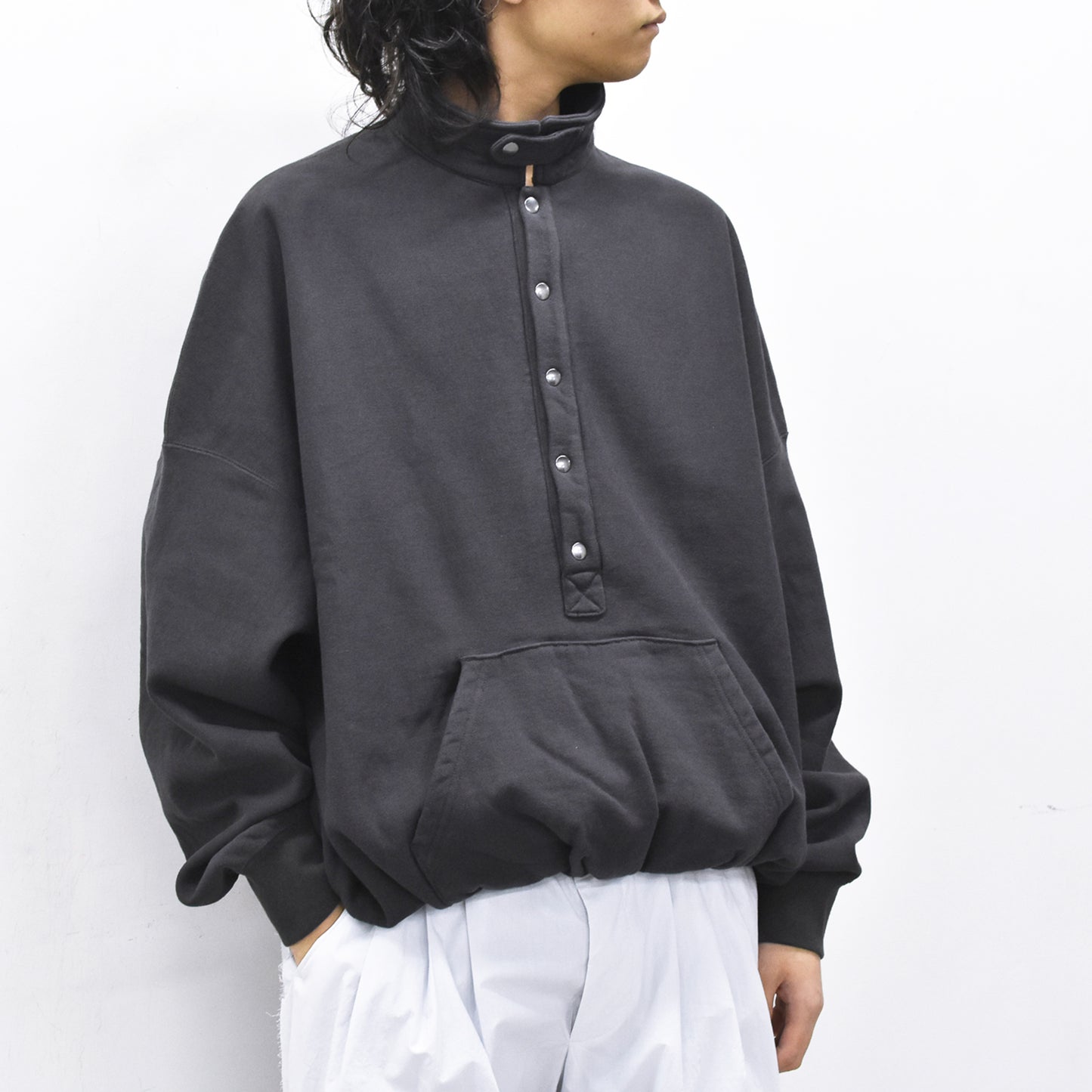 THE JEAN PIERRE / 11XL Sweat Shirt - FADE BLK