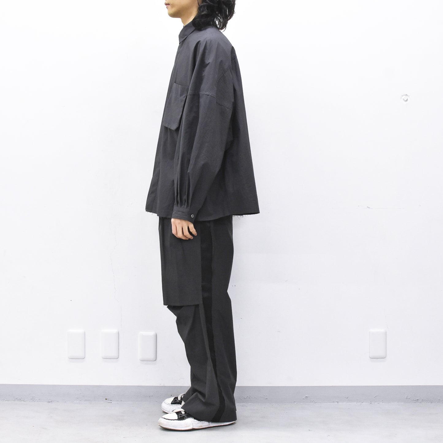 THE JEAN PIERRE / Signature 11XL Shirt - FADE BLACK