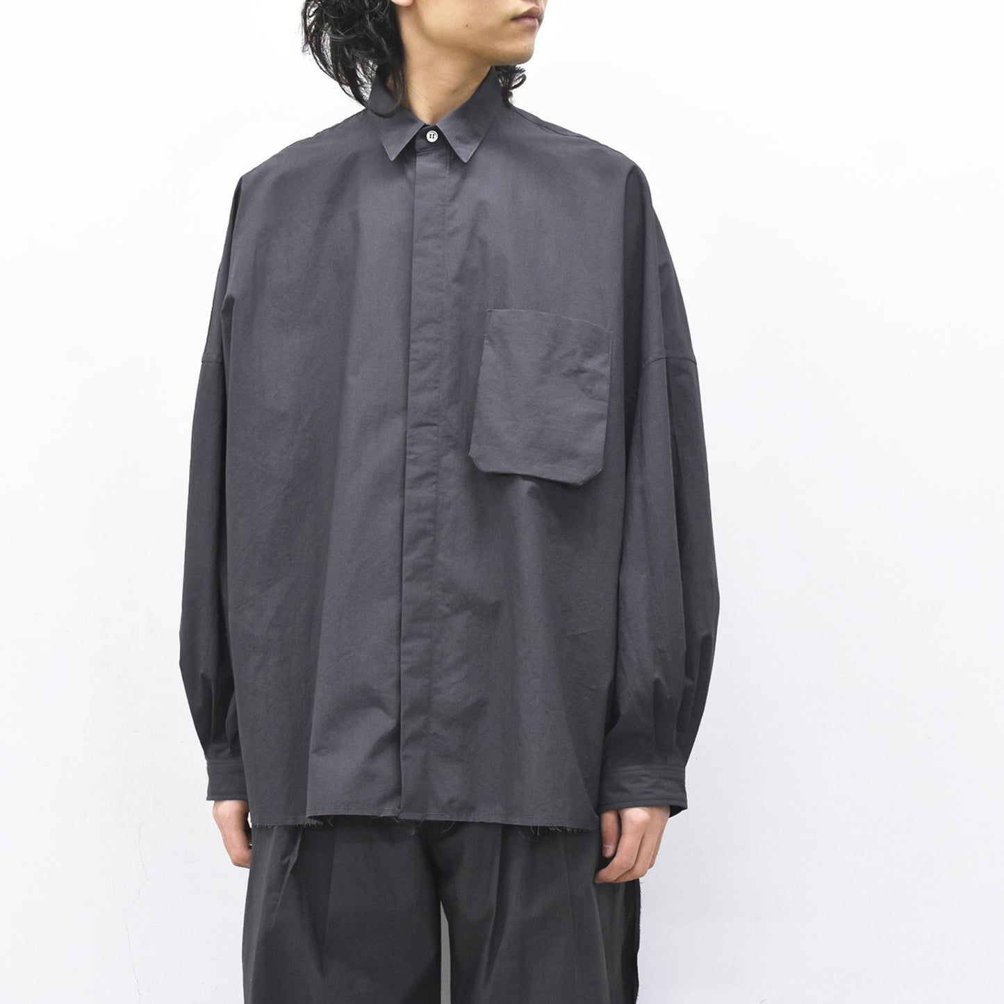THE JEAN PIERRE / Signature 11XL Shirt - FADE BLACK