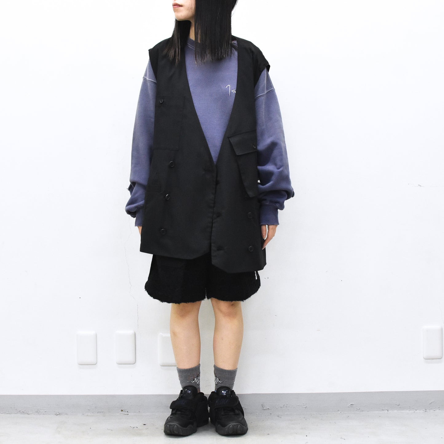THE JEAN PIERRE / French Army Cargo Jilet - BLACK