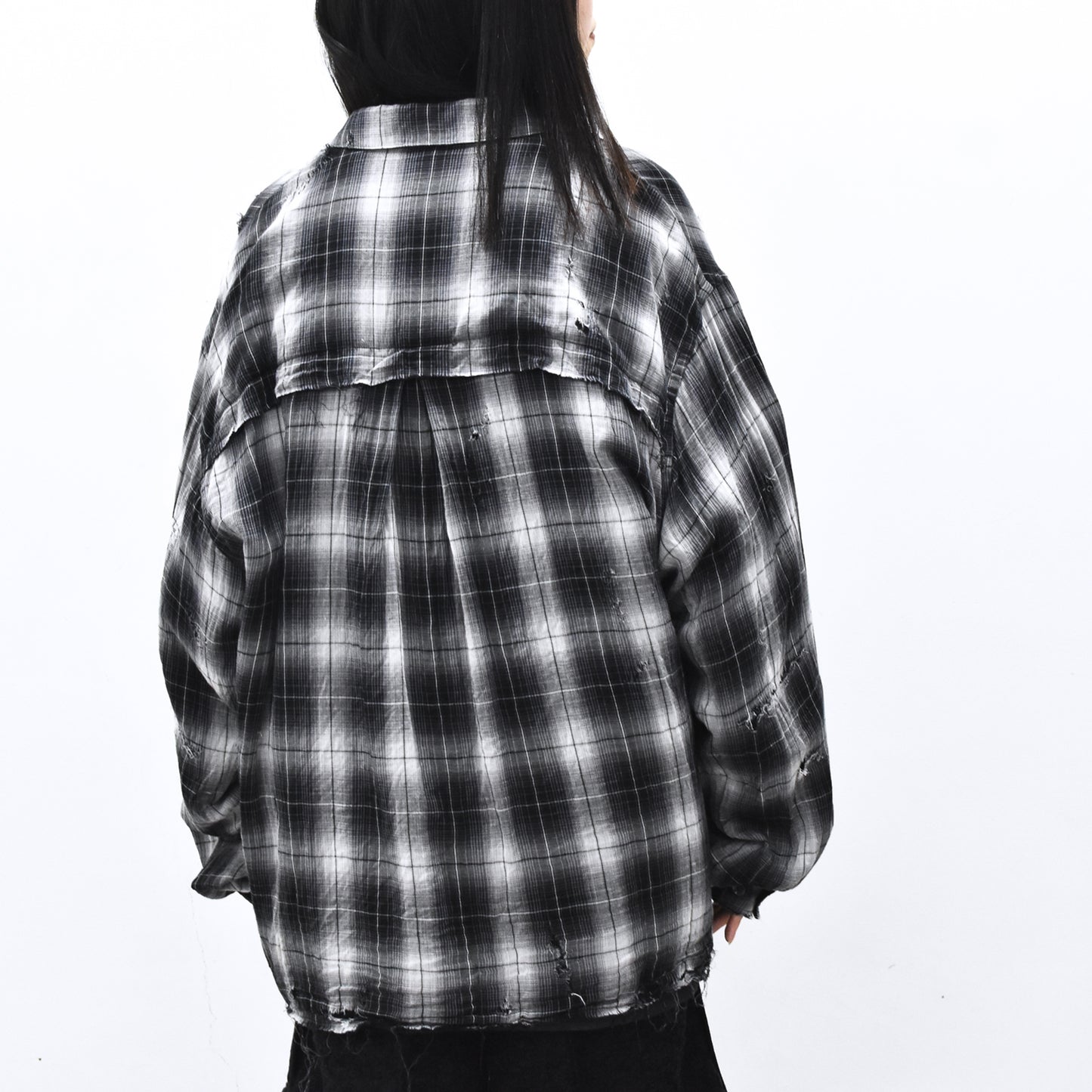 THE JEAN PIERRE / Grunge Destroy Kurt Shirt - BLACK