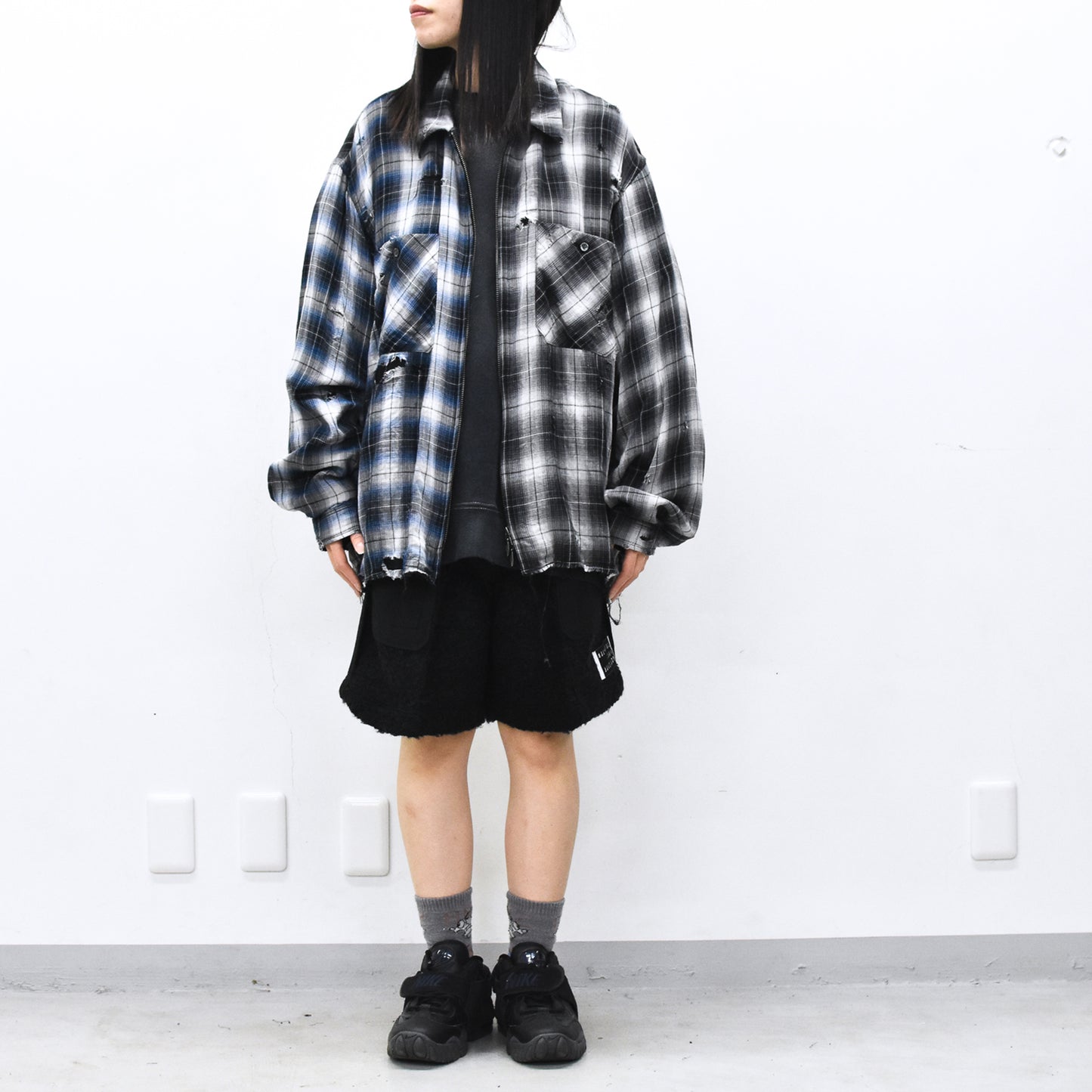 THE JEAN PIERRE / Grunge Destroy Kurt Shirt - MIX