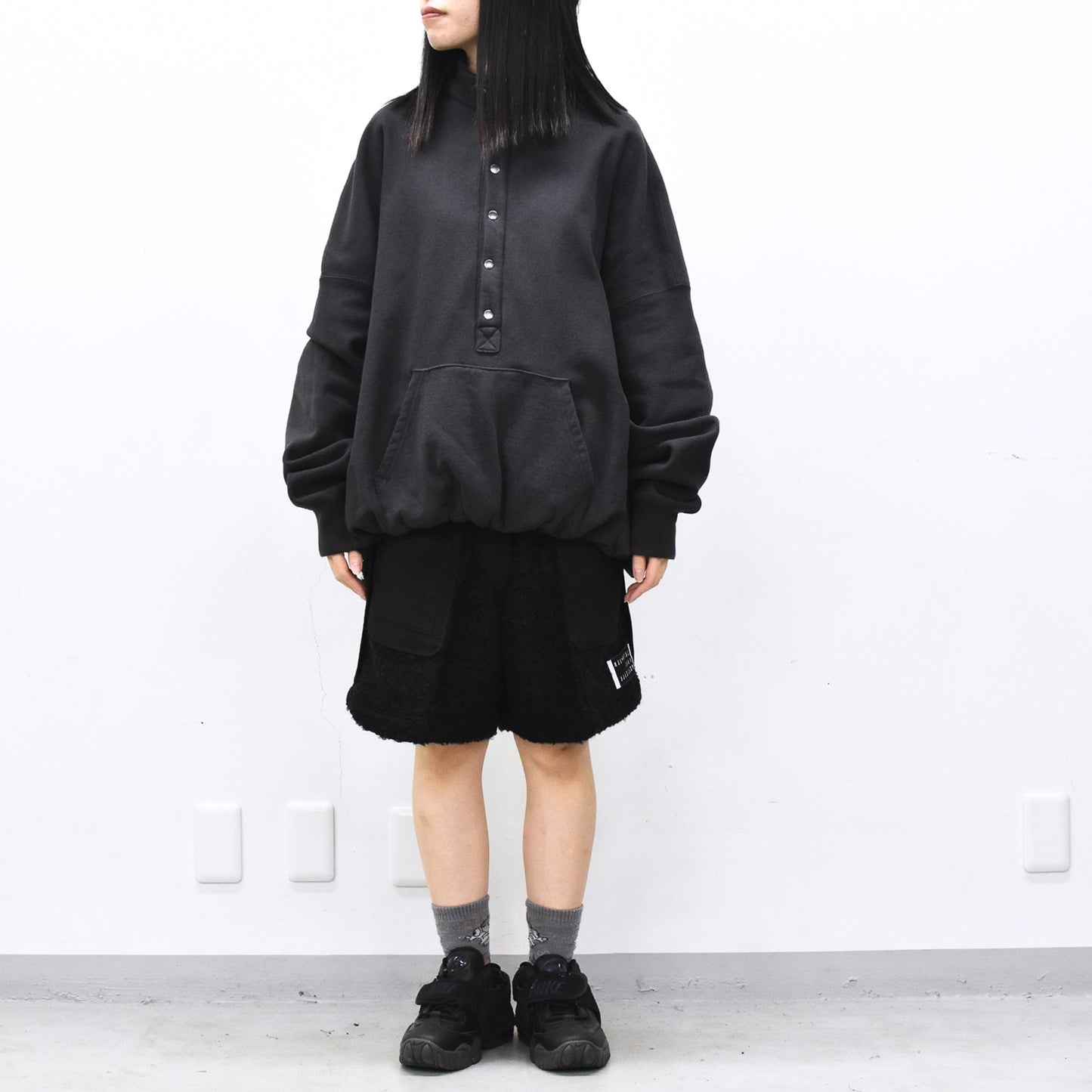 THE JEAN PIERRE / 11XL Sweat Shirt - FADE BLK