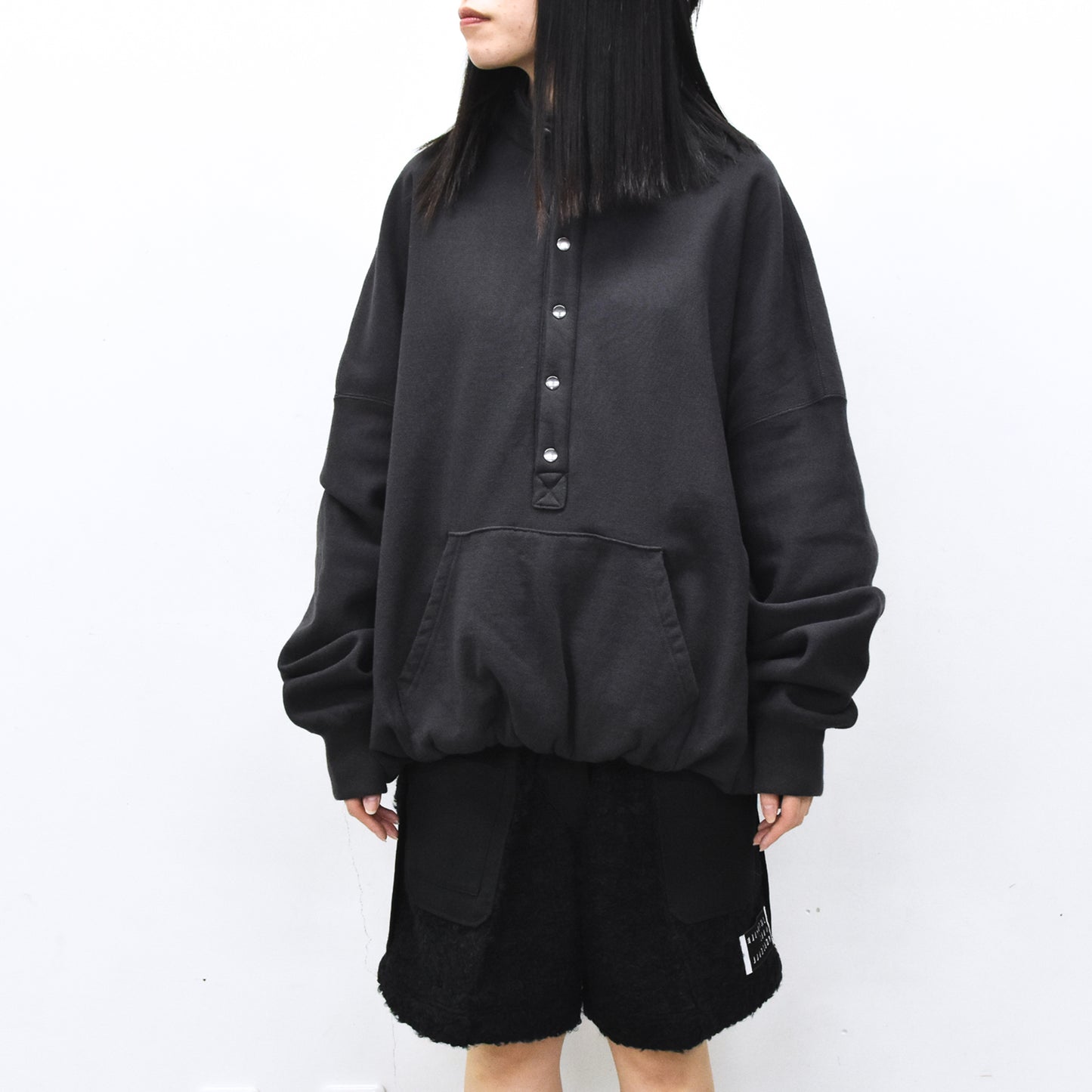 THE JEAN PIERRE / 11XL Sweat Shirt - FADE BLK