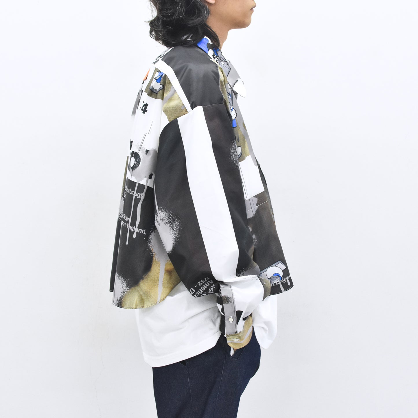 BODYSONG. / FAMOUS PAINTING SHIRTS/ATOZ - WHITE