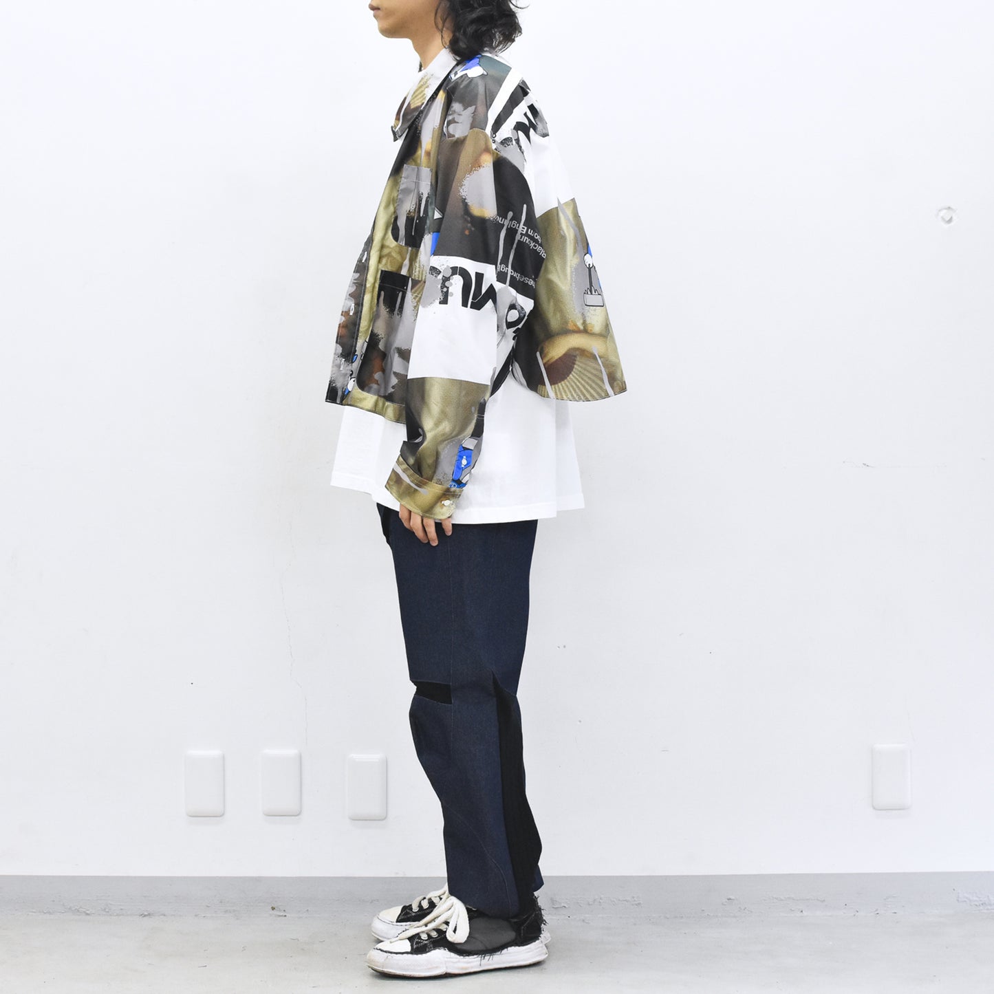 BODYSONG. / FAMOUS PAINTING SHIRTS/ATOZ - WHITE