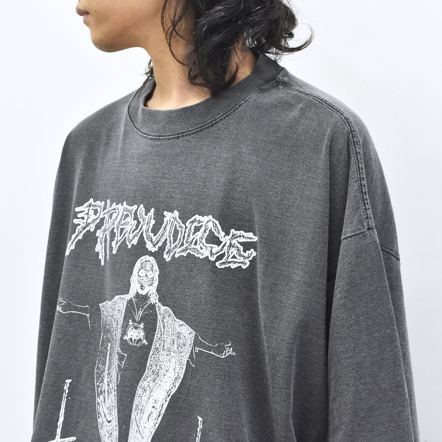 BODYSONG. / TEE/PHOTOCHROMIC/OHIANA - BLACK