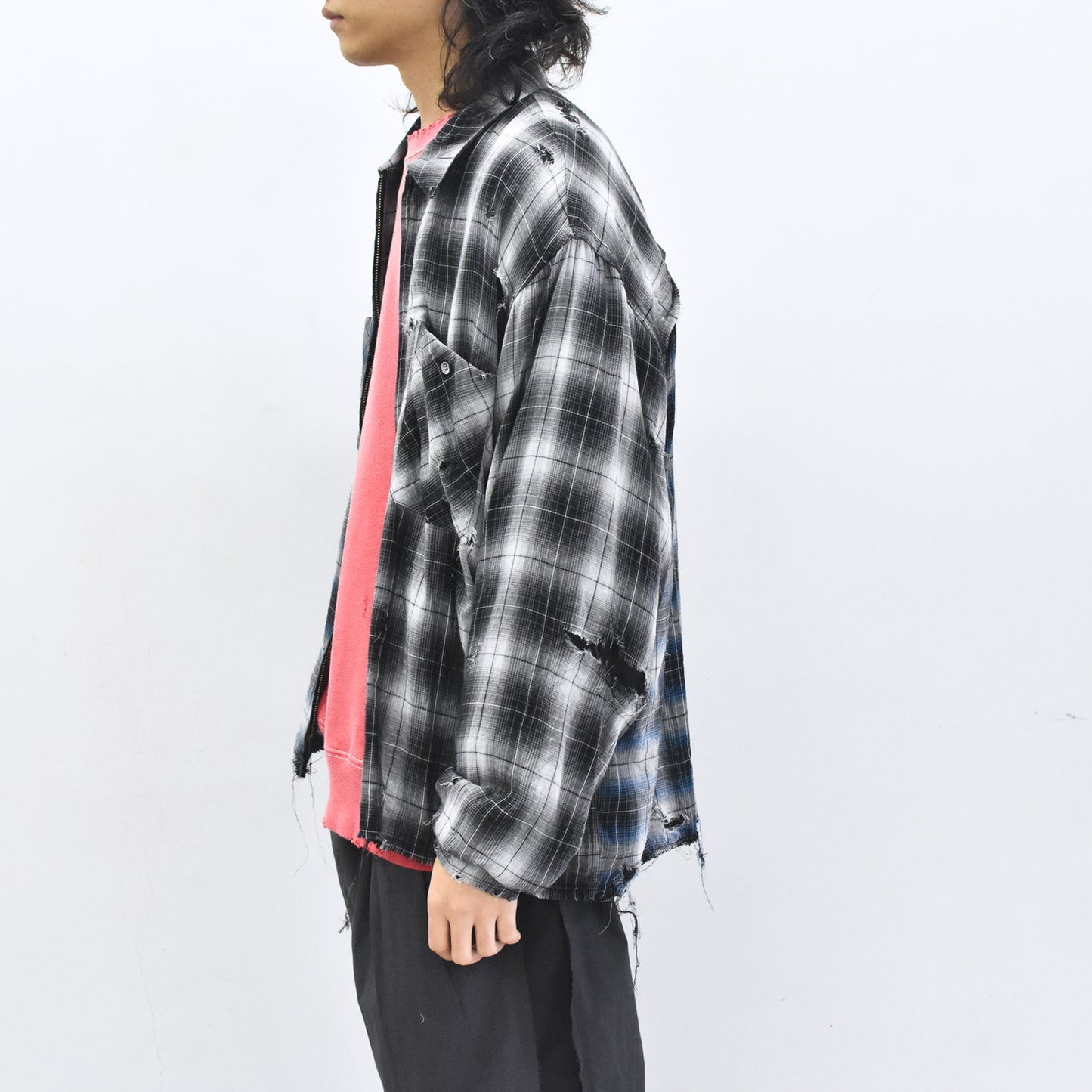 THE JEAN PIERRE / Grunge Destroy Kurt Shirt - MIX