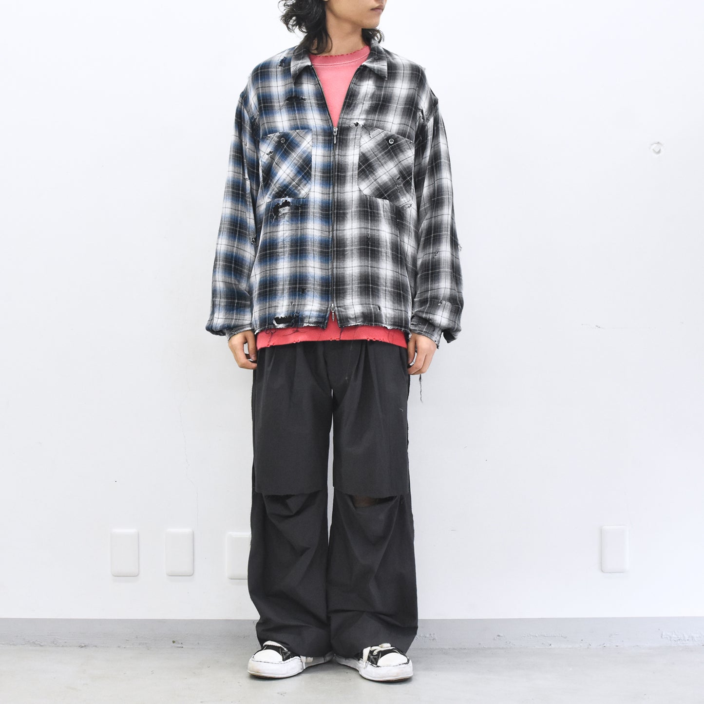 THE JEAN PIERRE / Grunge Destroy Kurt Shirt - MIX
