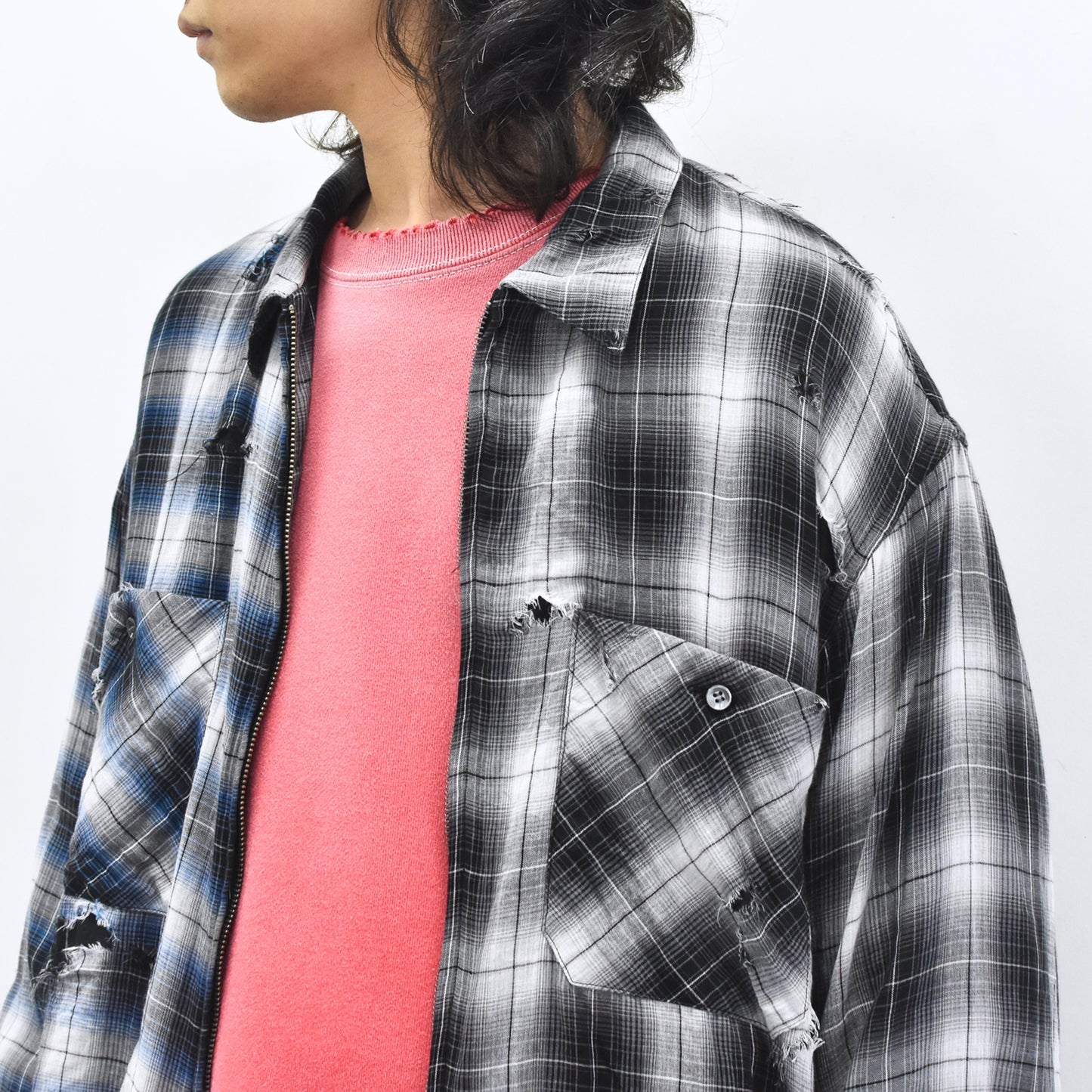 THE JEAN PIERRE / Grunge Destroy Kurt Shirt - MIX