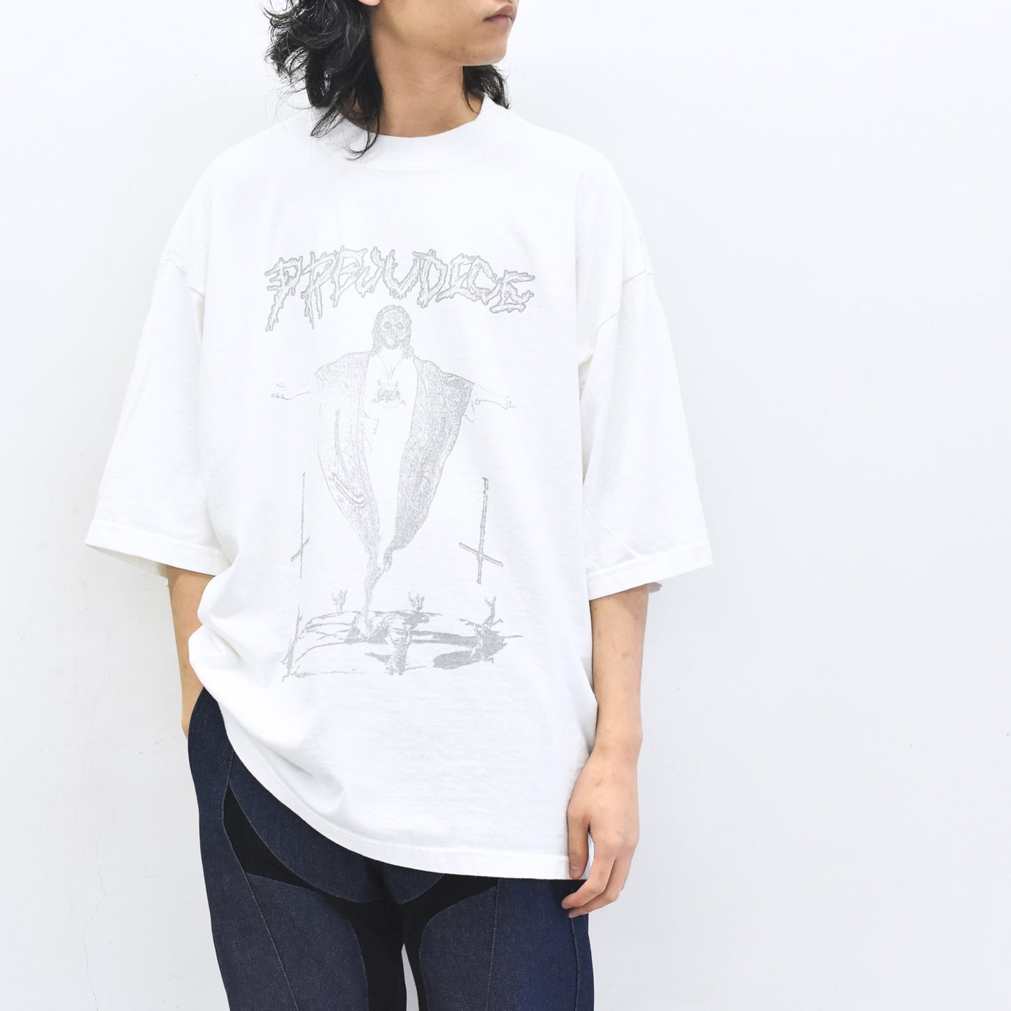 BODYSONG. / TEE/PHOTOCHROMIC/OHIANA - WHITE