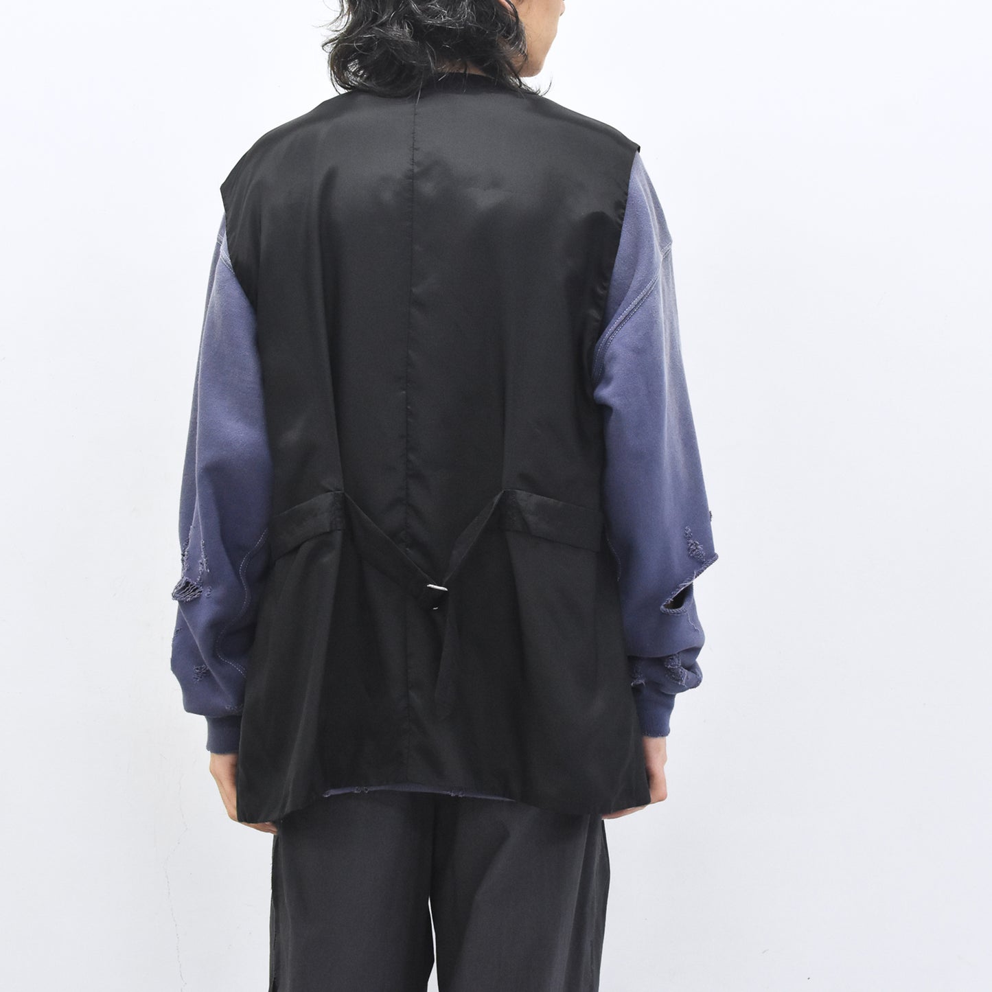 THE JEAN PIERRE / French Army Cargo Jilet - BLACK