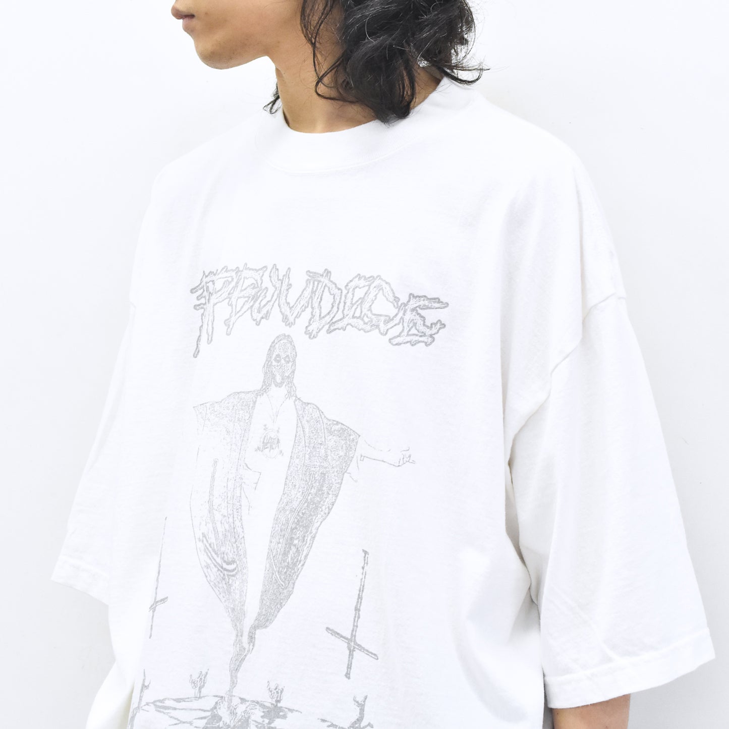 BODYSONG. / TEE/PHOTOCHROMIC/OHIANA - WHITE