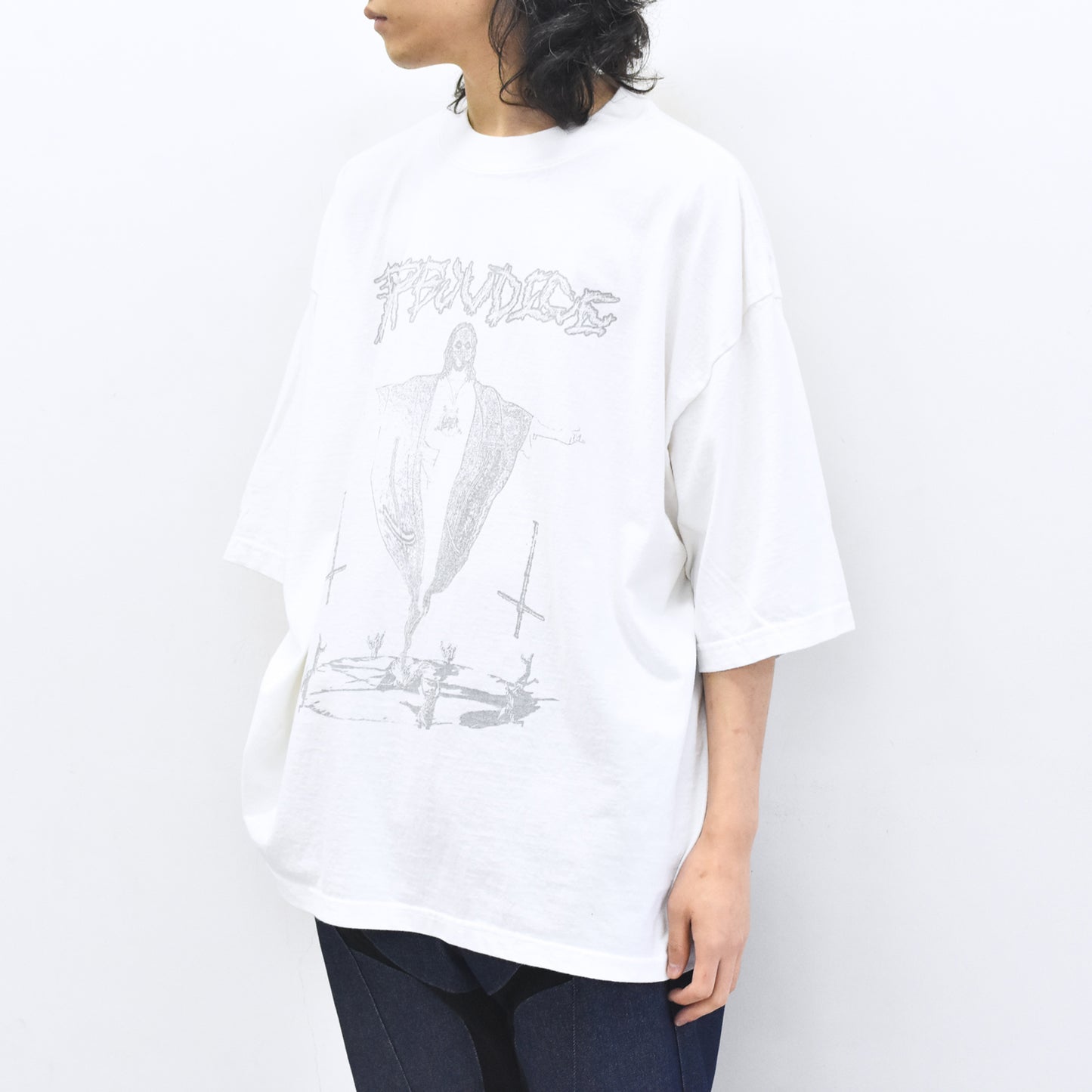 BODYSONG. / TEE/PHOTOCHROMIC/OHIANA - WHITE