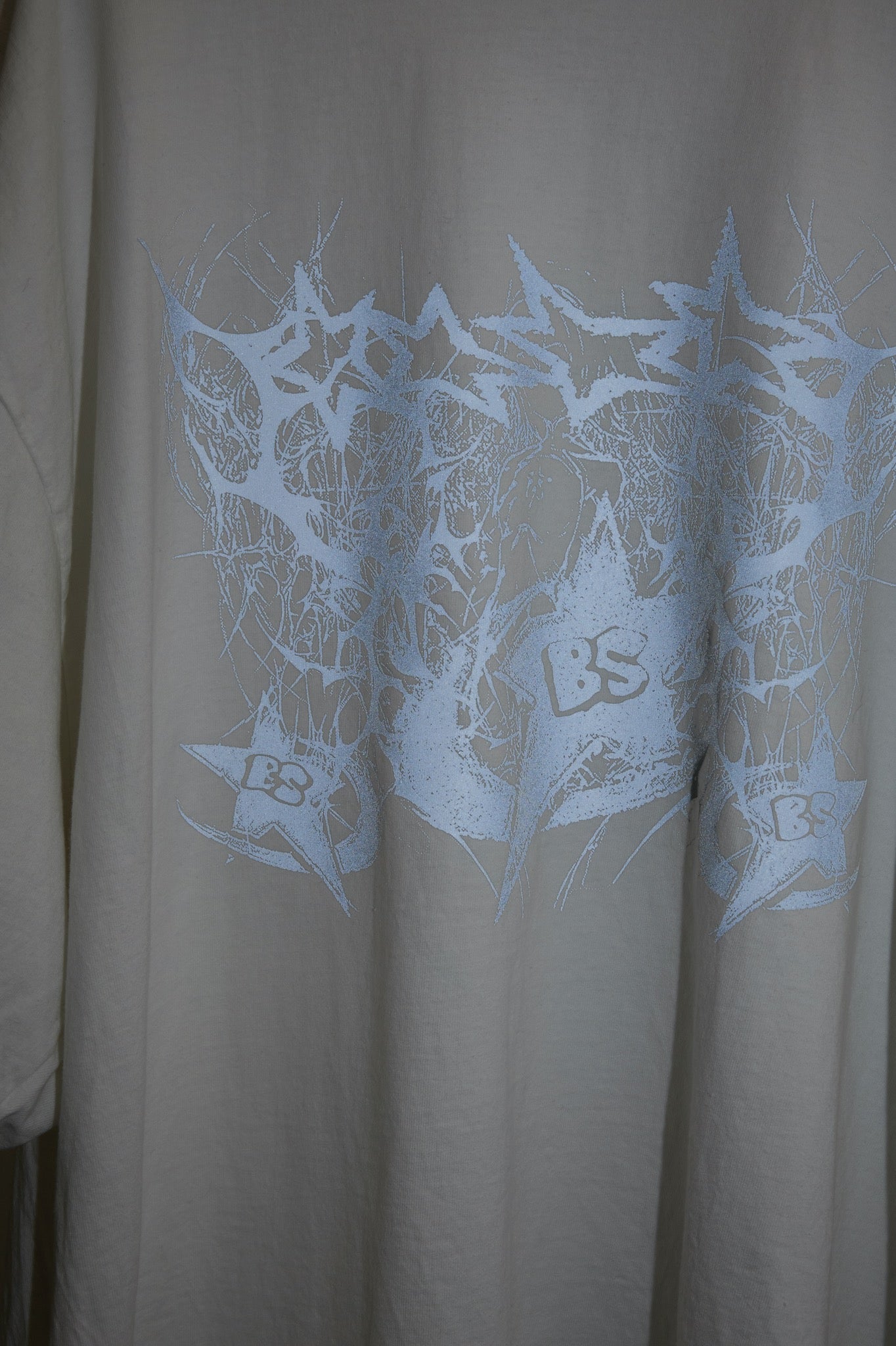 BODYSONG. / 先行予約 TEE/REFLECTOR/STAR - WHITE