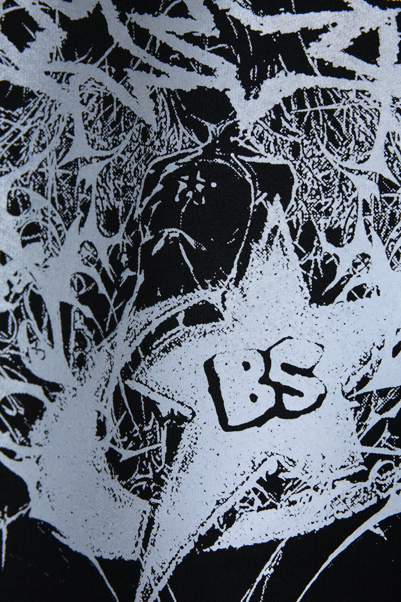 BODYSONG. / 先行予約 HALF ZIP/REF/STAR - BLACK