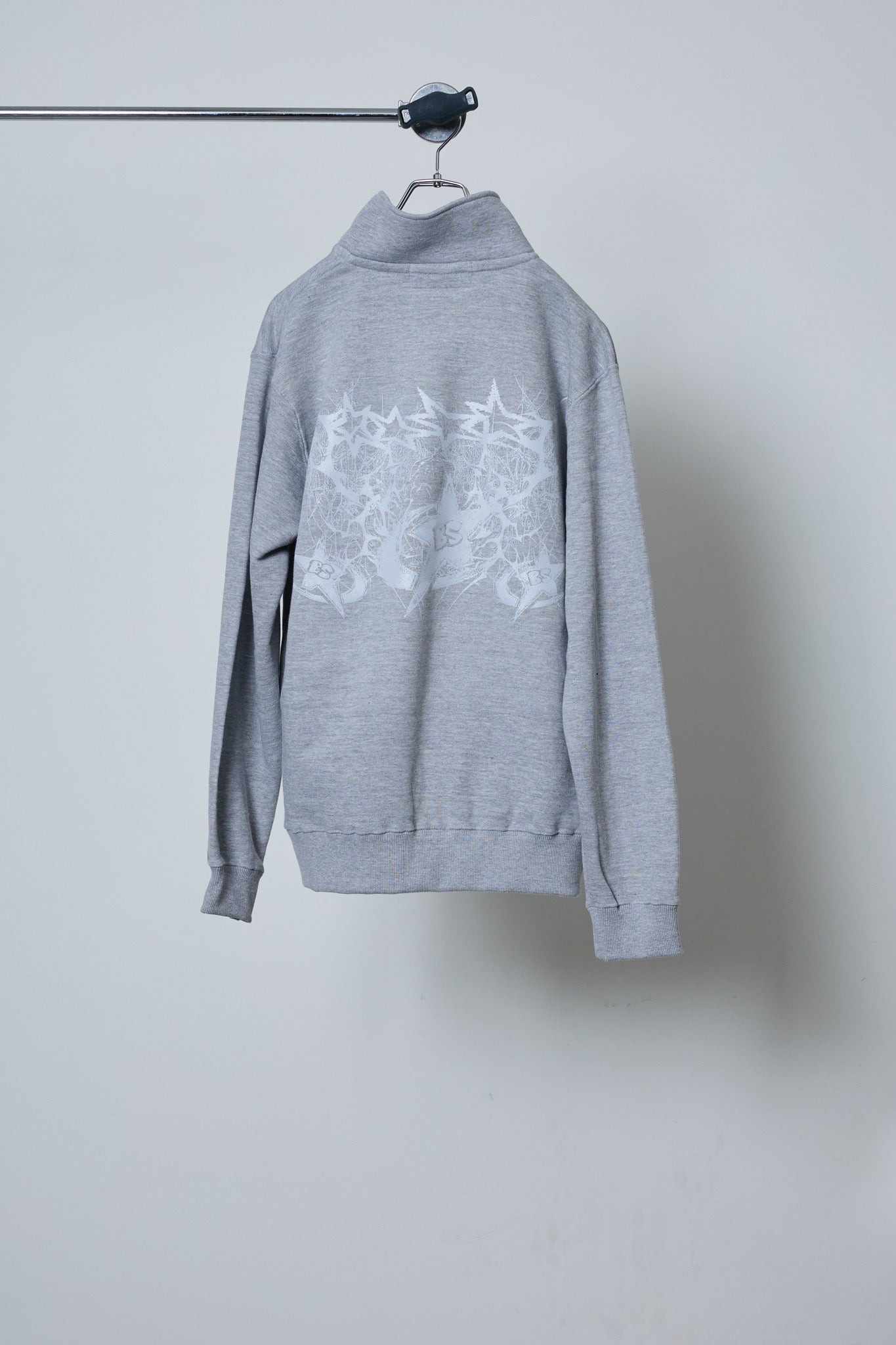 BODYSONG. / 先行予約 HALF ZIP/REF/STAR - GREY