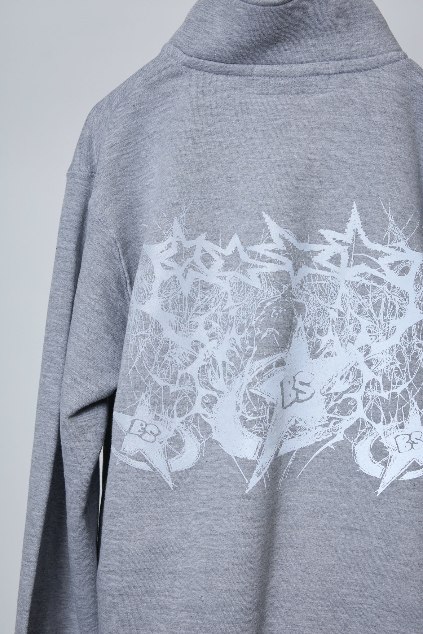 BODYSONG. / 先行予約 HALF ZIP/REF/STAR - GREY