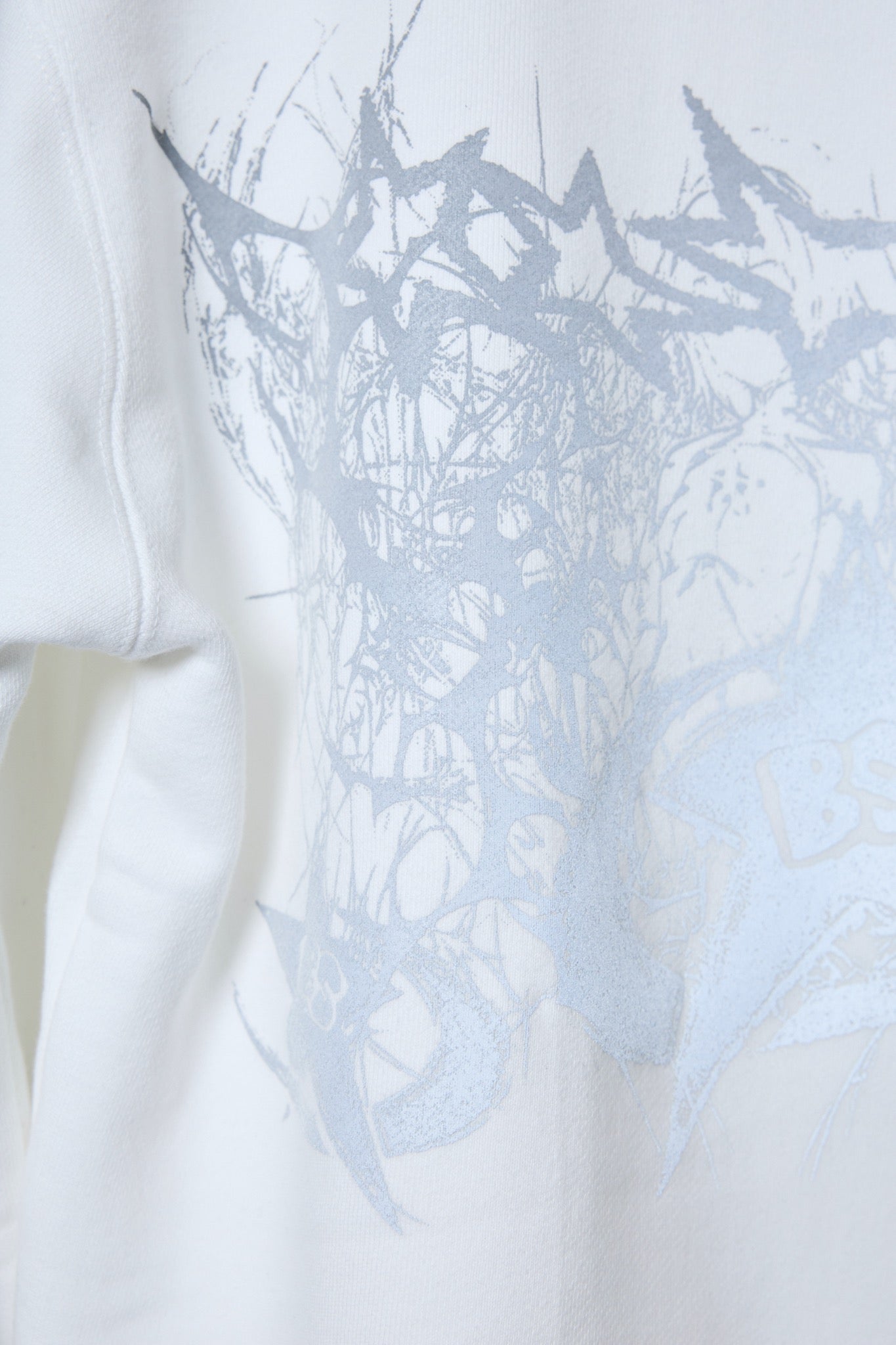BODYSONG. / 先行予約 HALF ZIP/REF/STAR - WHITE