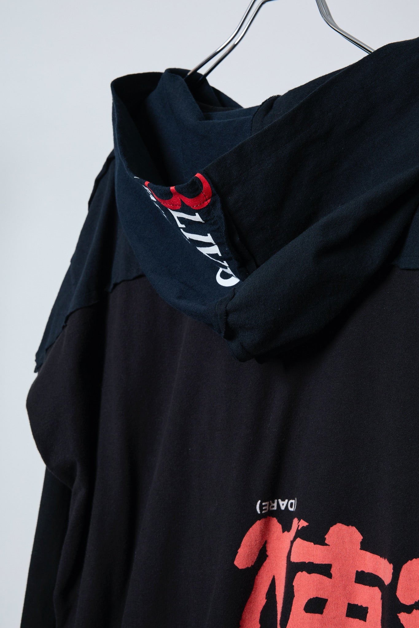 BODYSONG. / 先行予約 REMODEL/LAYER/VINTAGE TEE - BLACK