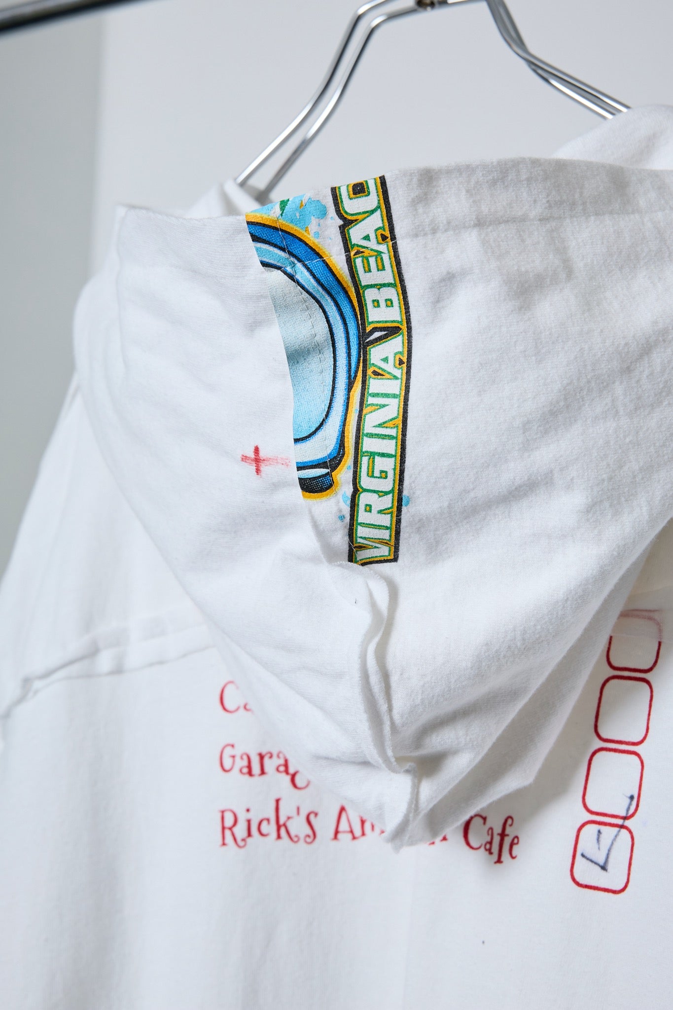 BODYSONG. / 先行予約 REMODEL/LAYER/VINTAGE TEE - WHITE