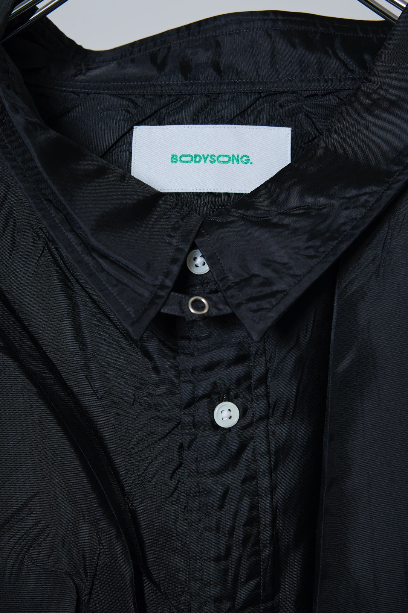 BODYSONG. / 先行予約 HEAT-PRESS FLAT SH - BLACK