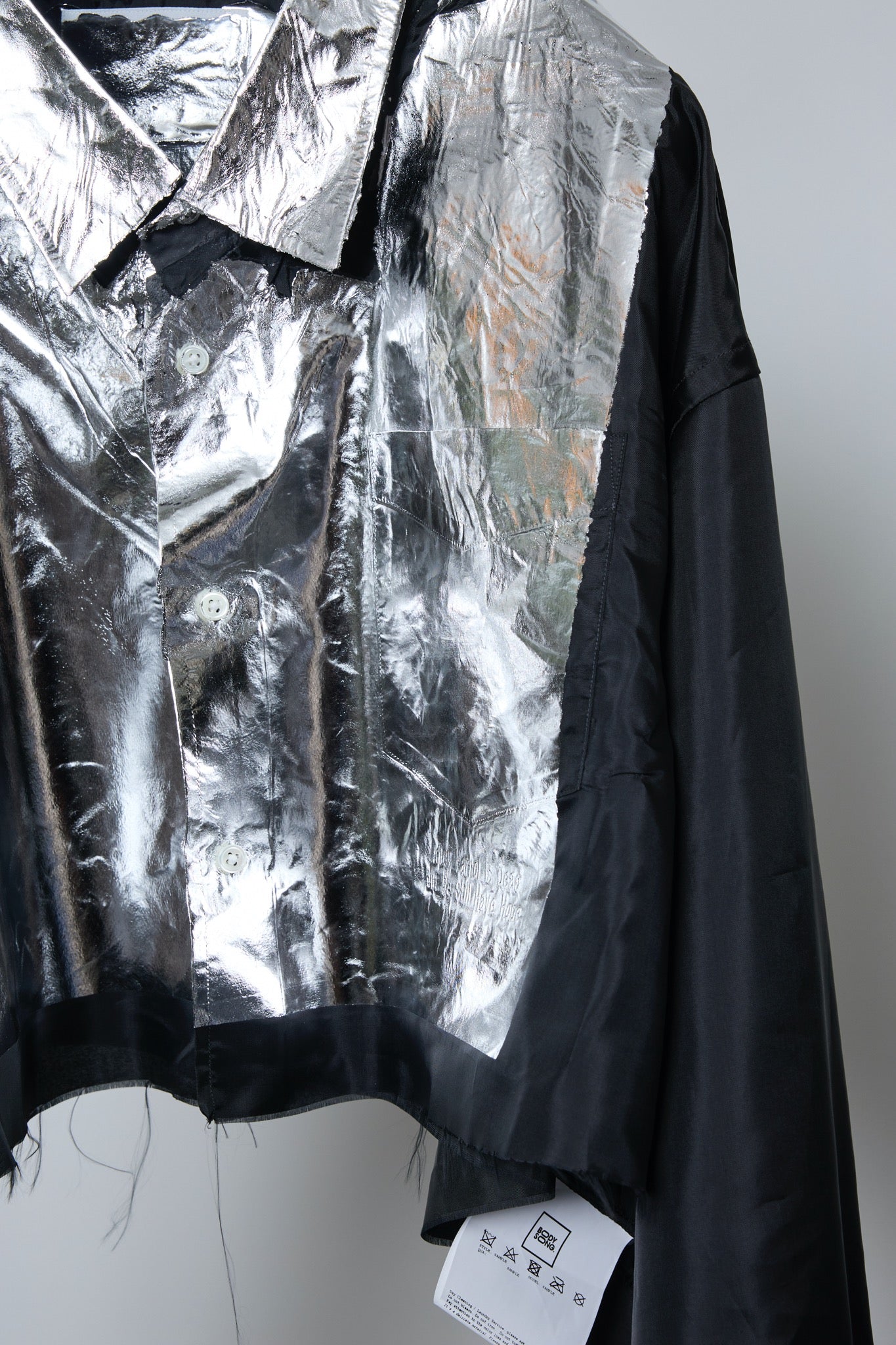 BODYSONG. / 先行予約 METALLIC SPLATTER SH - BLACK