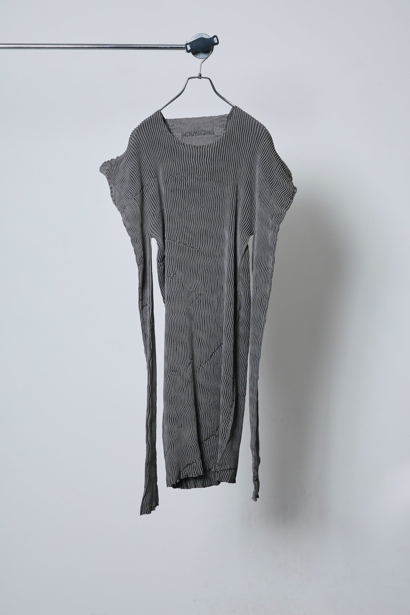BODYSONG. / 先行予約 SEAMLESS THIN KNIT F25 / RIB - GREY