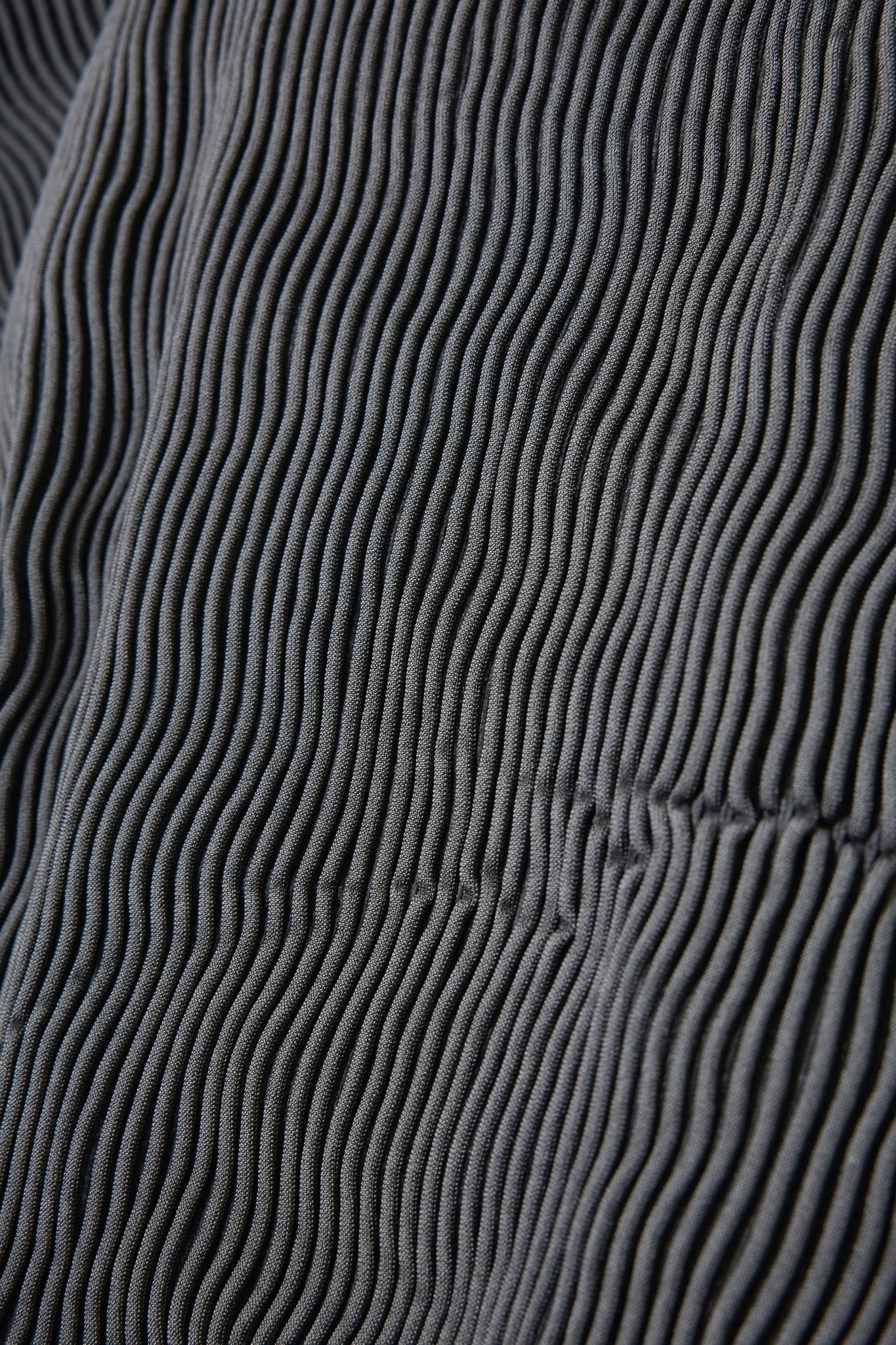 BODYSONG. / 先行予約 SEAMLESS THIN KNIT F25 / RIB - GREY