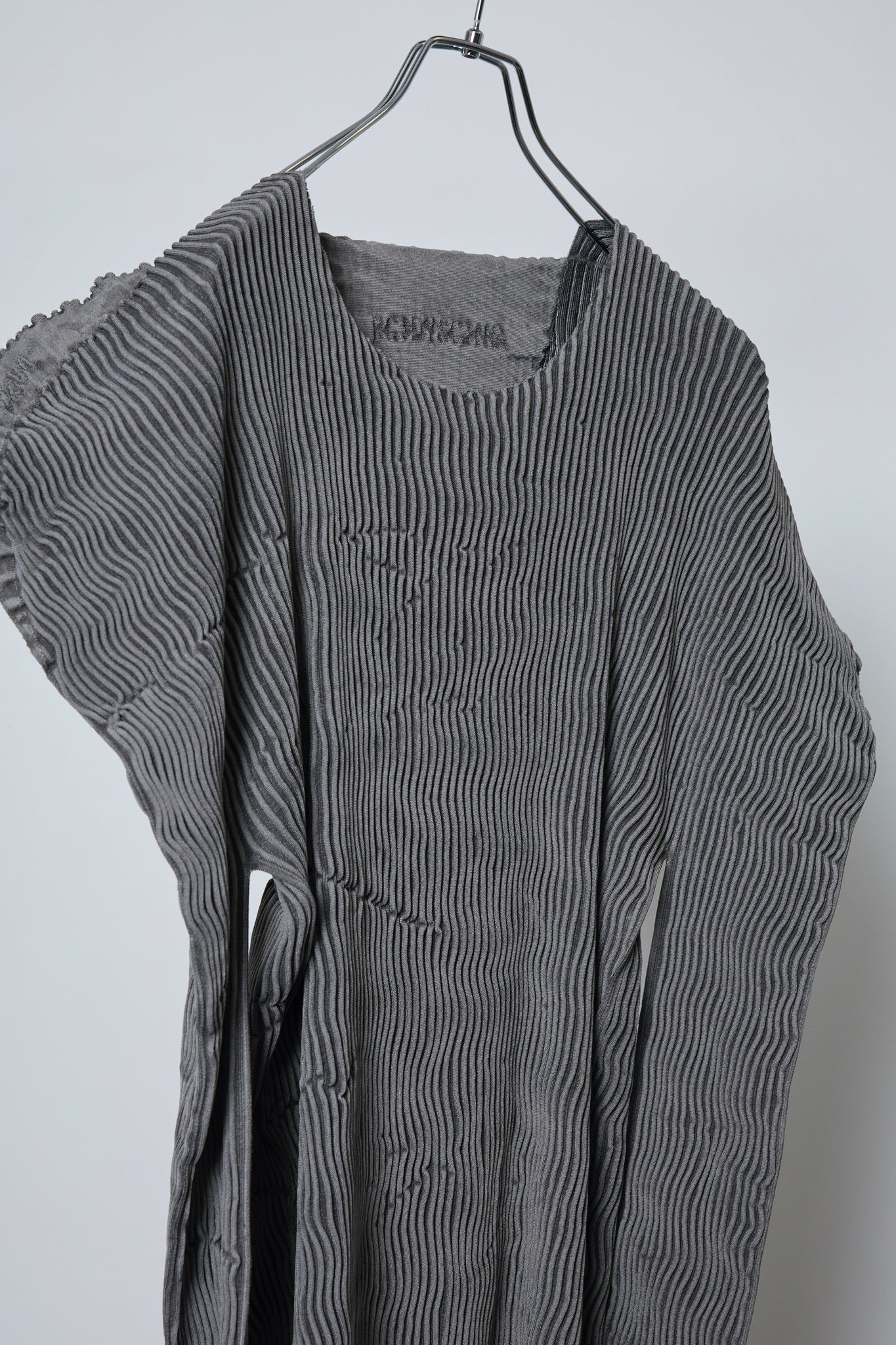 BODYSONG. / 先行予約 SEAMLESS THIN KNIT F25 / RIB - GREY