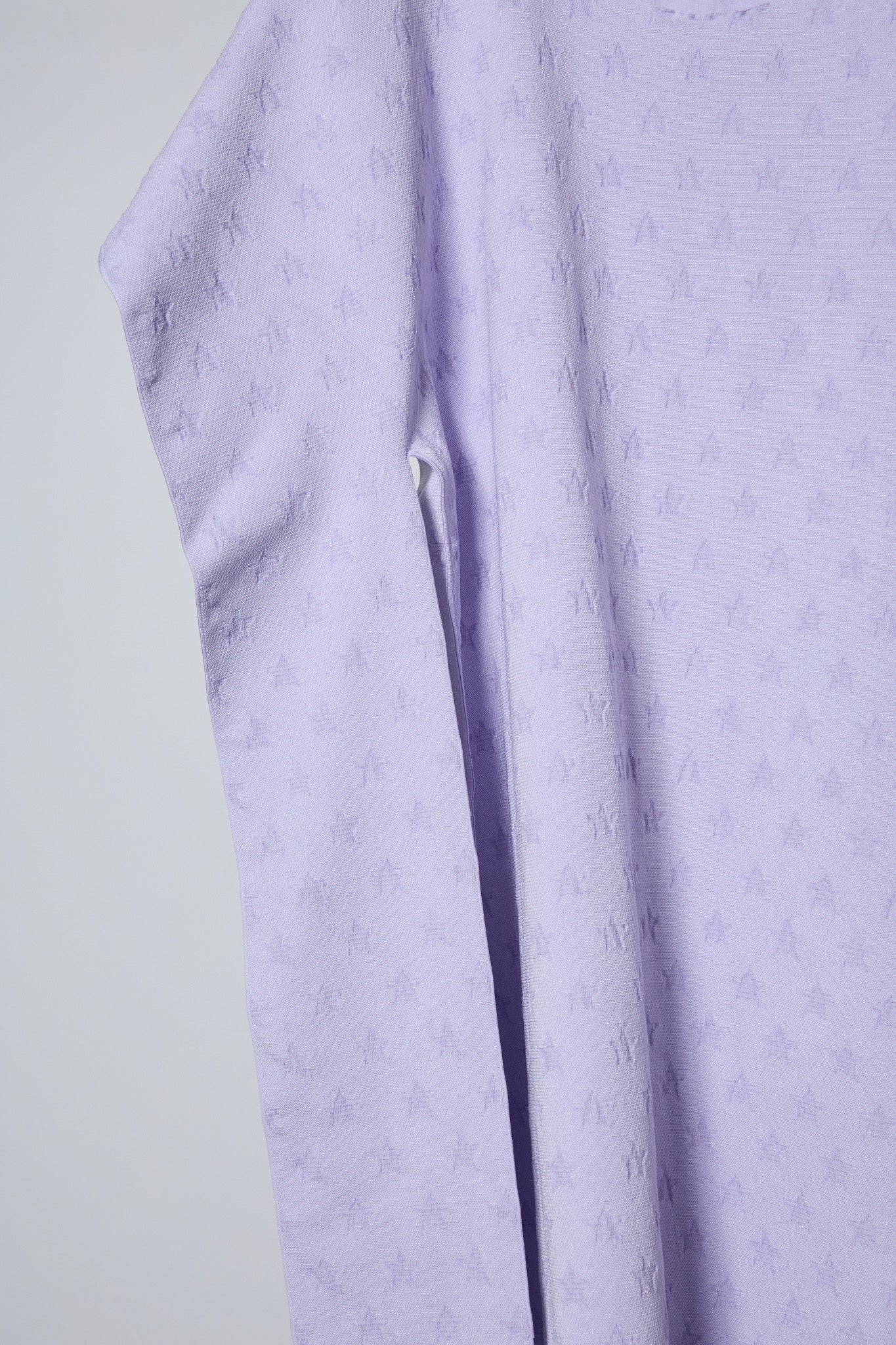 BODYSONG. / 先行予約 SEAMLESS THIN KNIT F25 / STAR - PURPLE