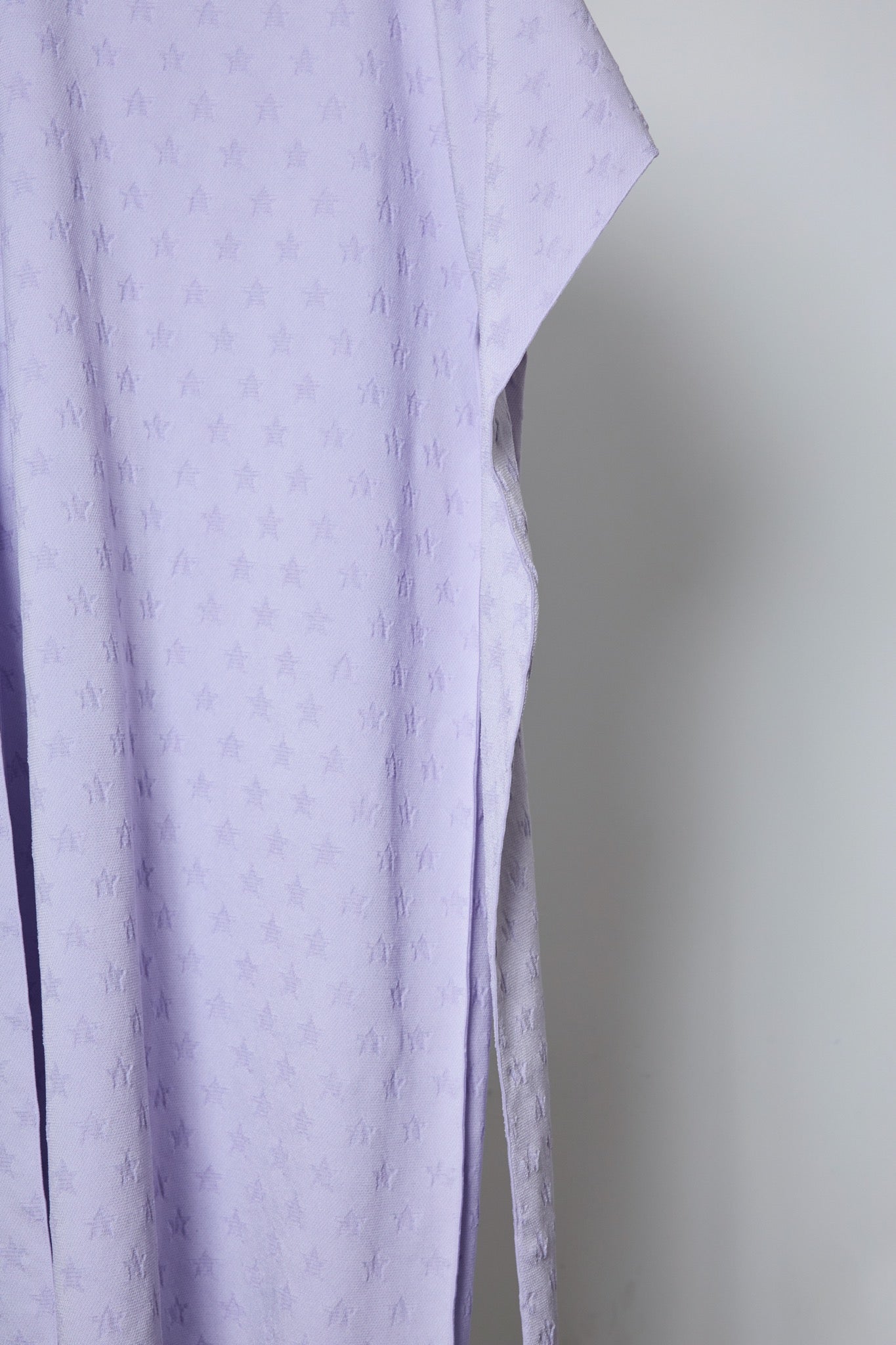 BODYSONG. / 先行予約 SEAMLESS THIN KNIT F25 / STAR - PURPLE