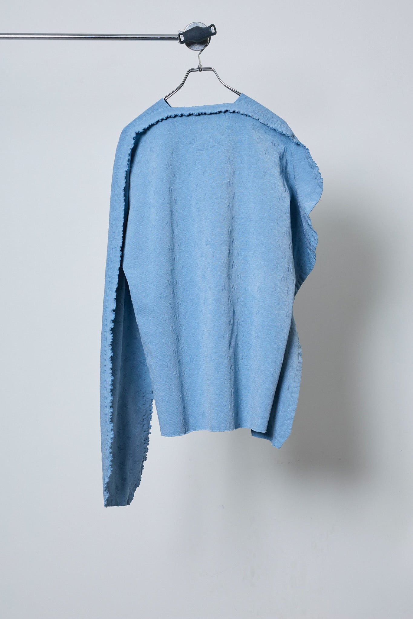BODYSONG. / 先行予約 SEAMLESS ASYMMETRICAL KNIT F25 / STAR - BLUE