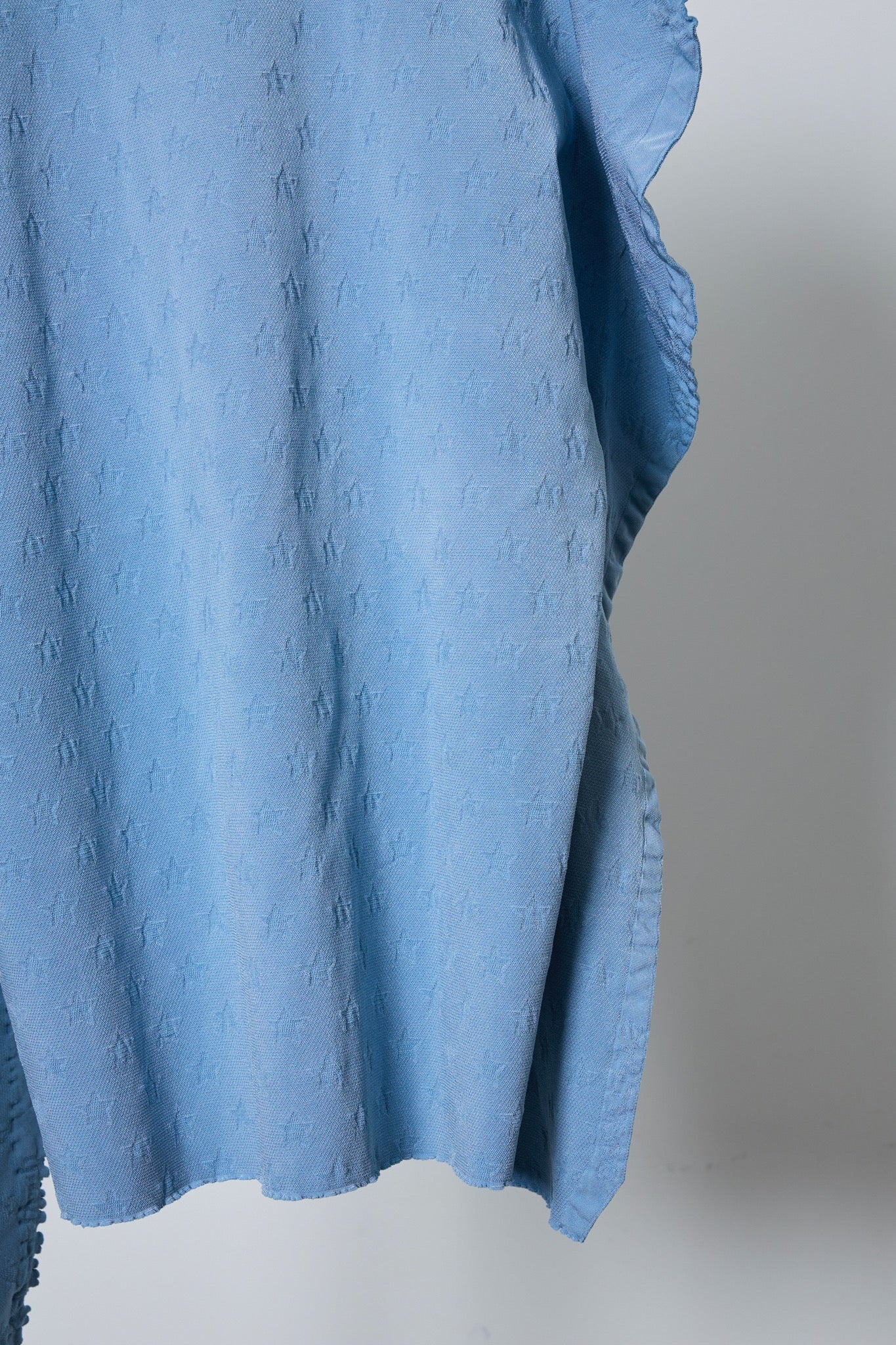 BODYSONG. / 先行予約 SEAMLESS ASYMMETRICAL KNIT F25 / STAR - BLUE