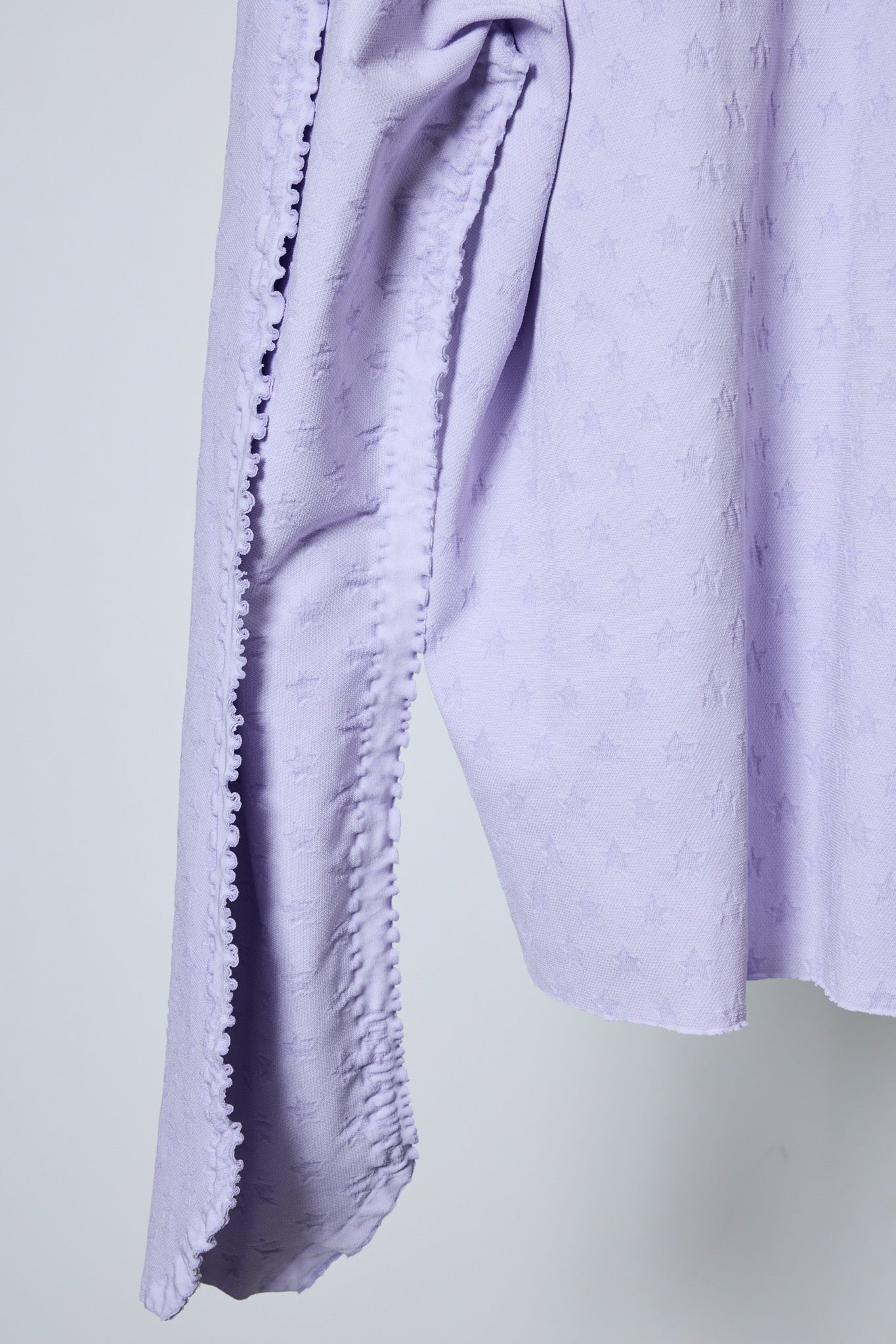 BODYSONG. / 先行予約 SEAMLESS ASYMMETRICAL KNIT F25 / STAR - PURPLE